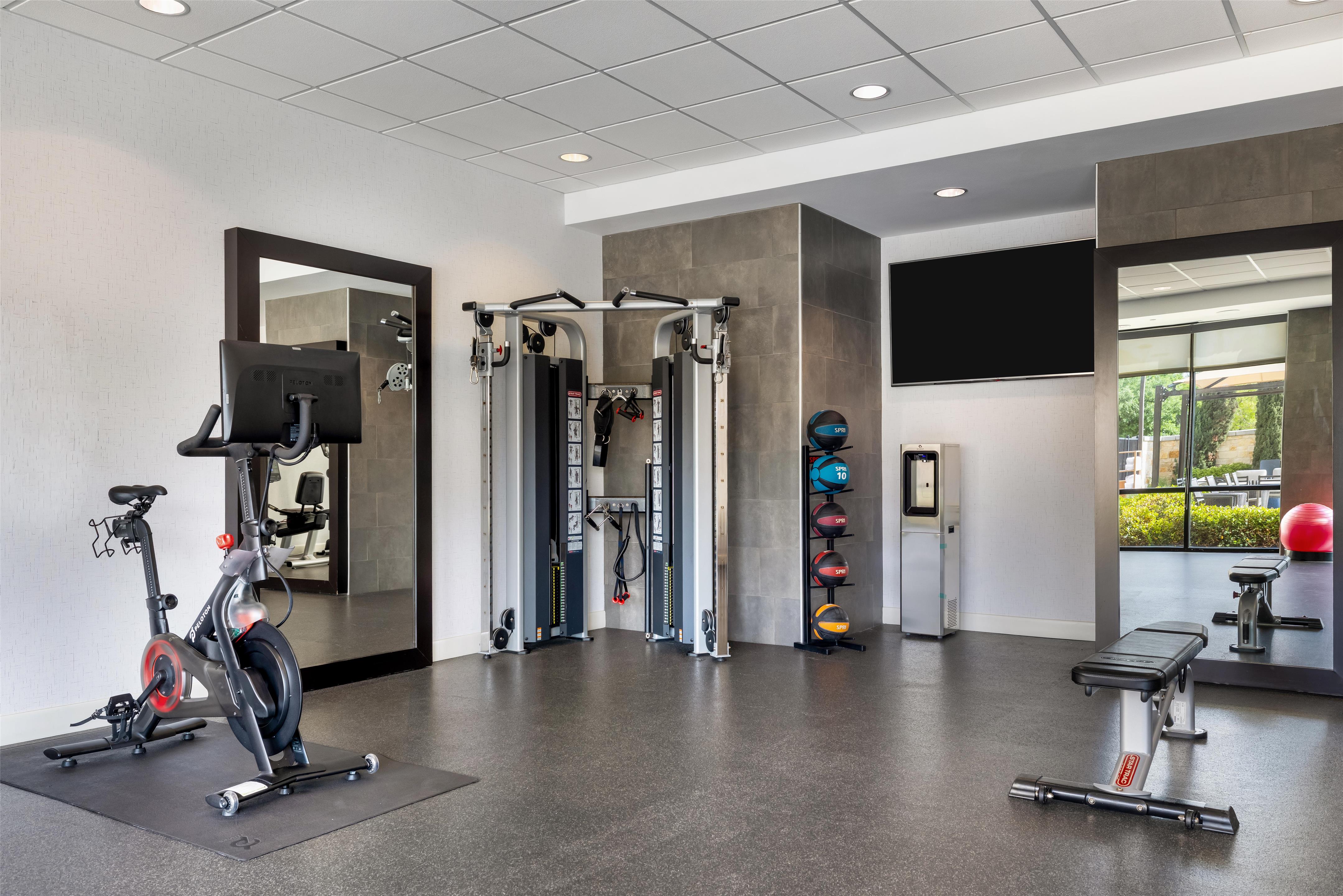 Health club fitness center gym | Home2 Suites by Hilton Dallas Addison