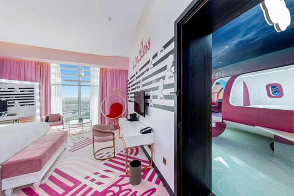 BARBIE FAMILY SUITE - TWO CONNECTED ROOMS