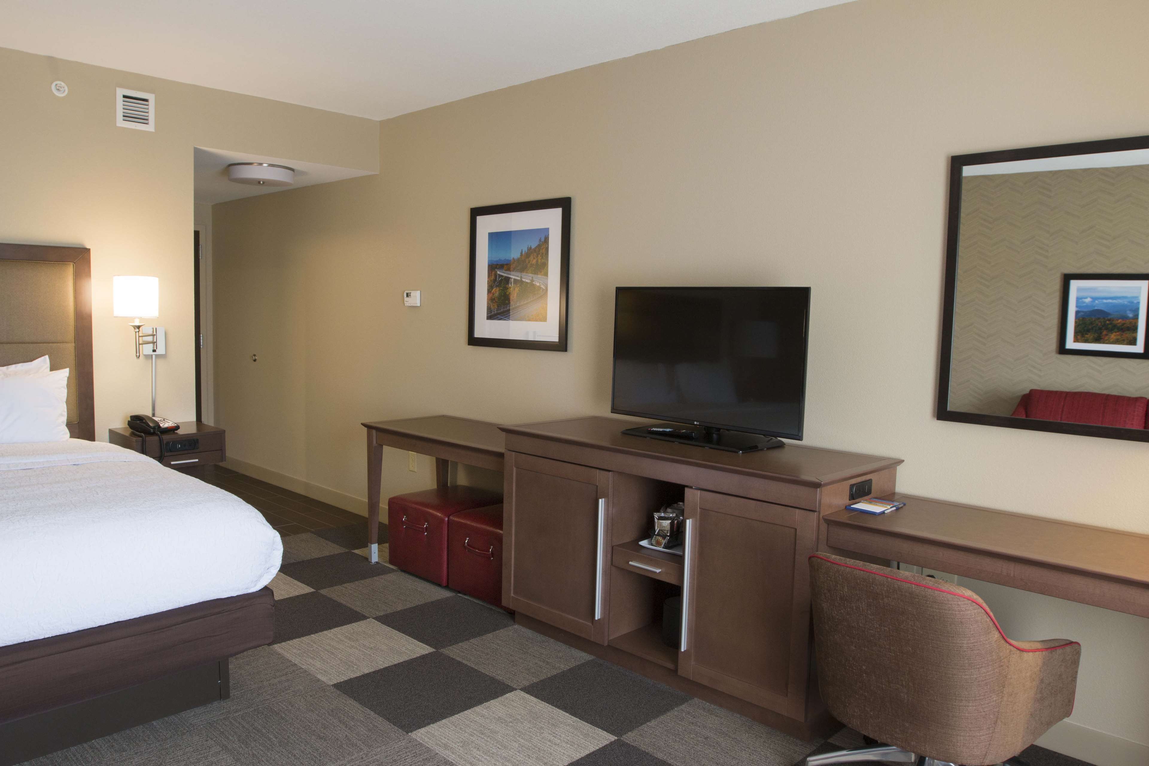 Hampton Inn & Suites by Hilton Boone Room Type - 1 KING SFBD FRIDGE  NS