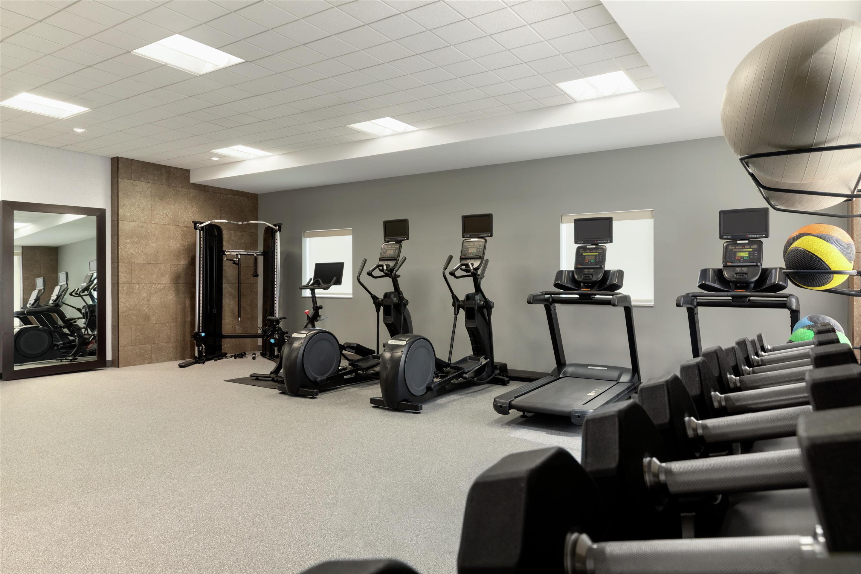 Health club fitness center gym | Home2 Suites by Hilton Houston Energy Corridor
