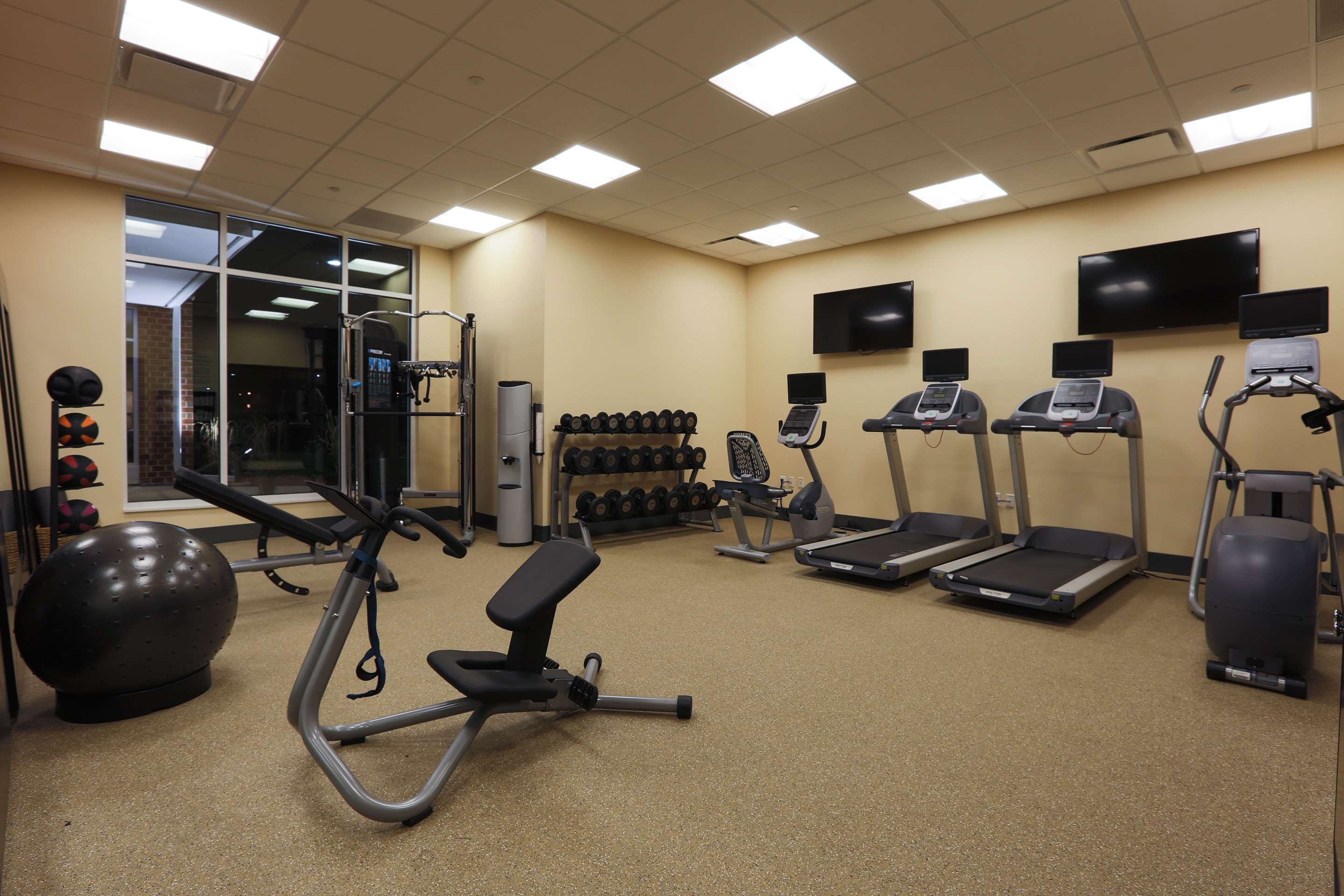 Health club fitness center gym | Hilton Garden Inn Indiana at IUP