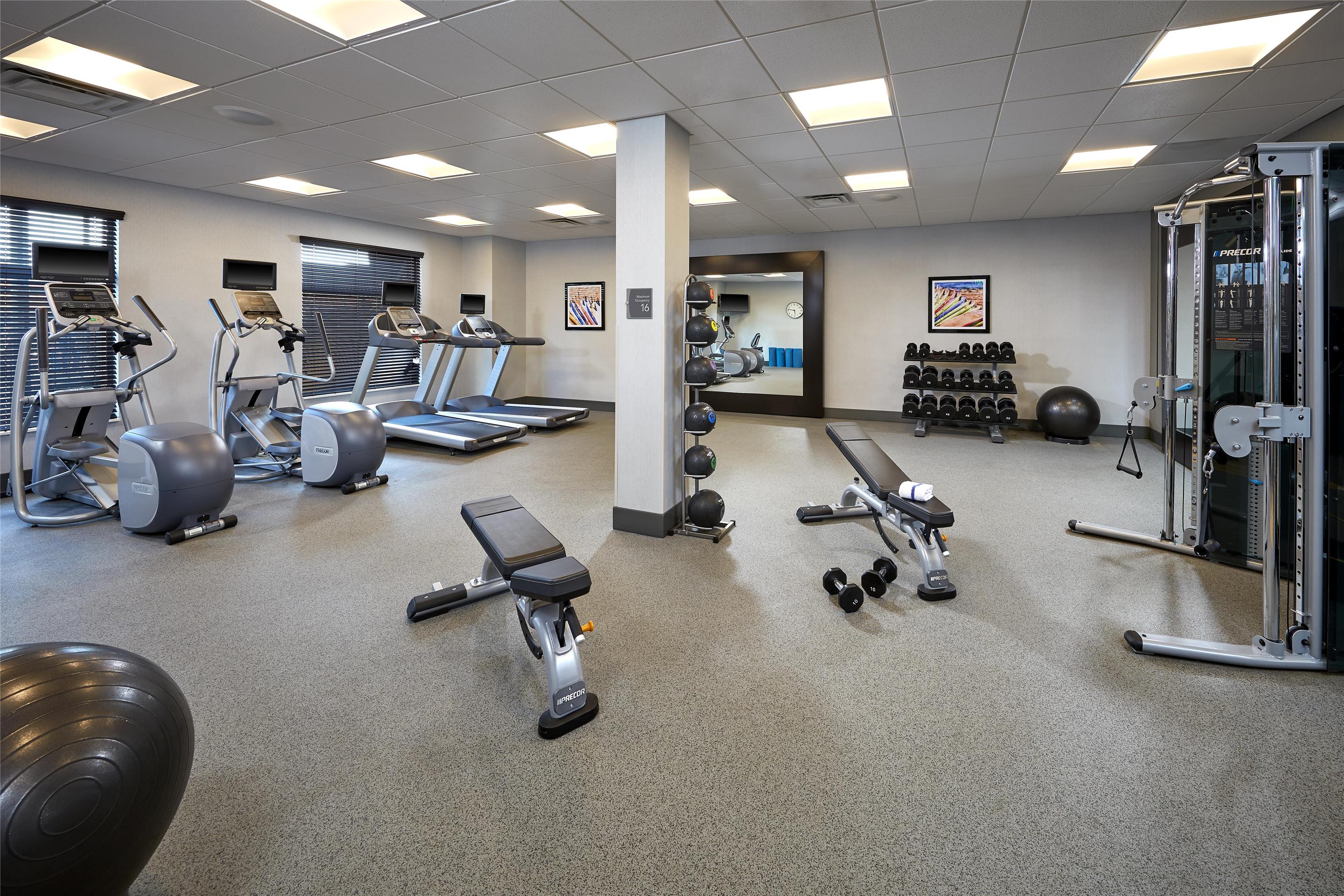 Health club fitness center gym | Homewood Suites by Hilton Los Angeles Redondo Beach