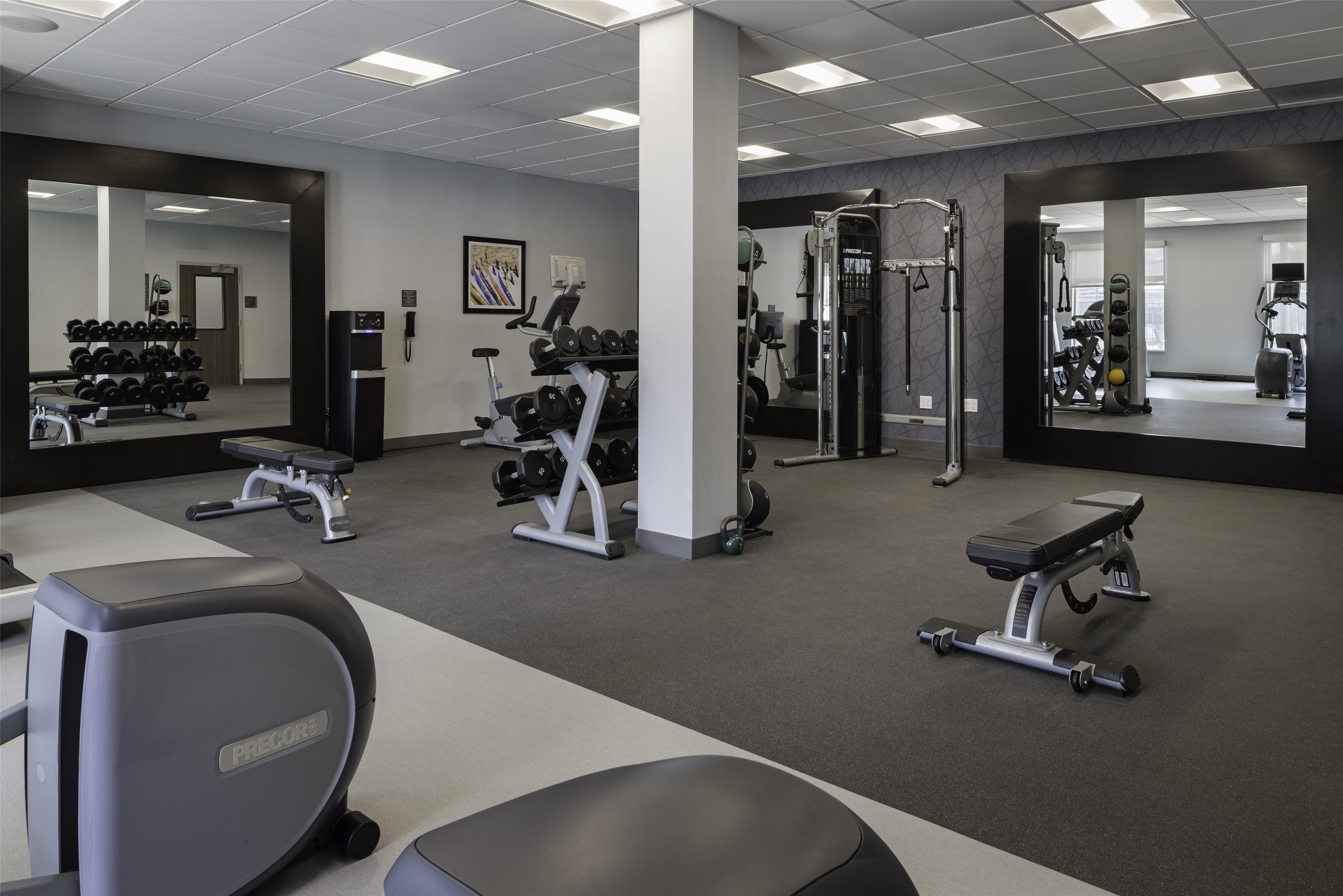 Health club fitness center gym | Homewood Suites by Hilton Los Angeles Redondo Beach