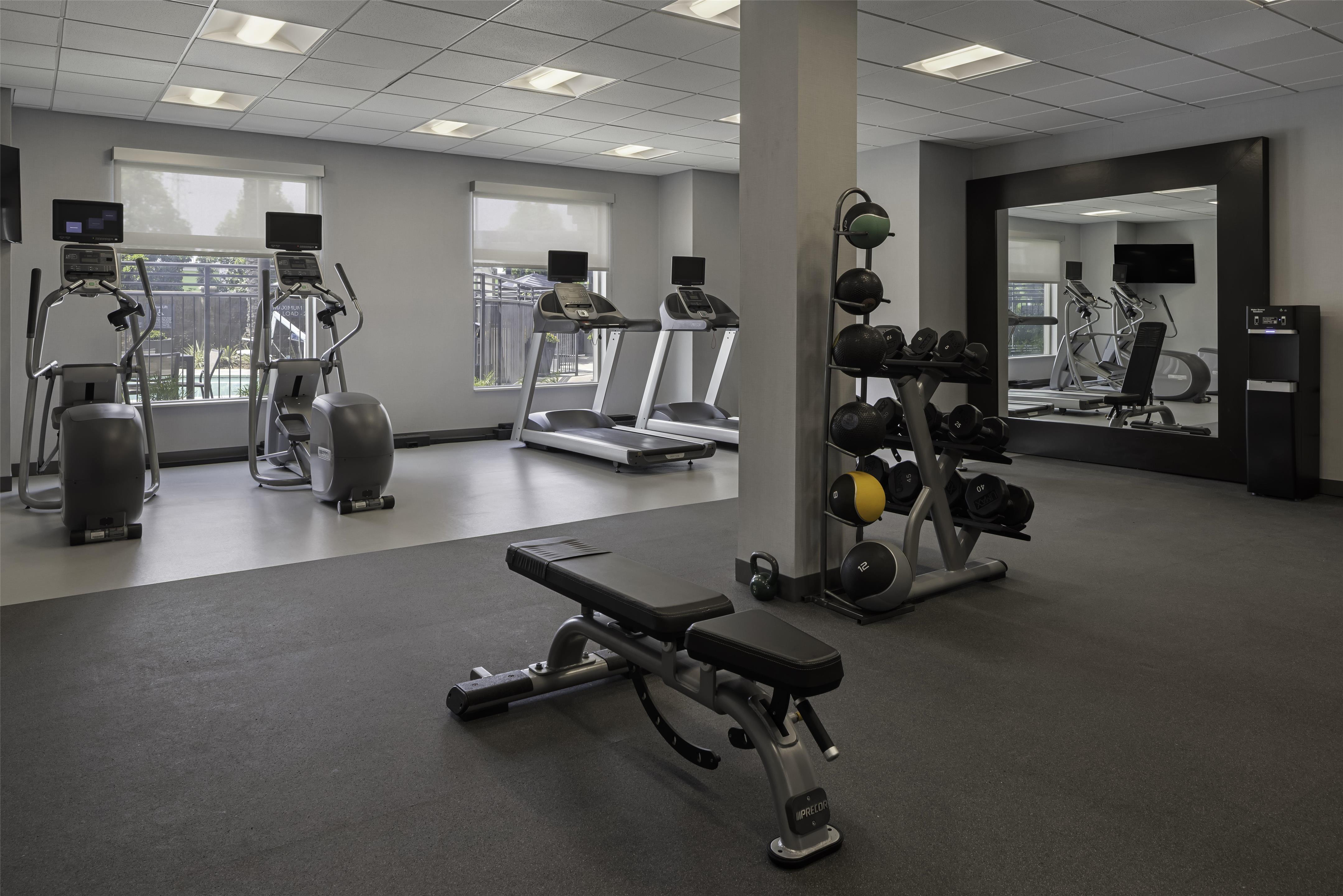 Health club fitness center gym | Homewood Suites by Hilton Los Angeles Redondo Beach