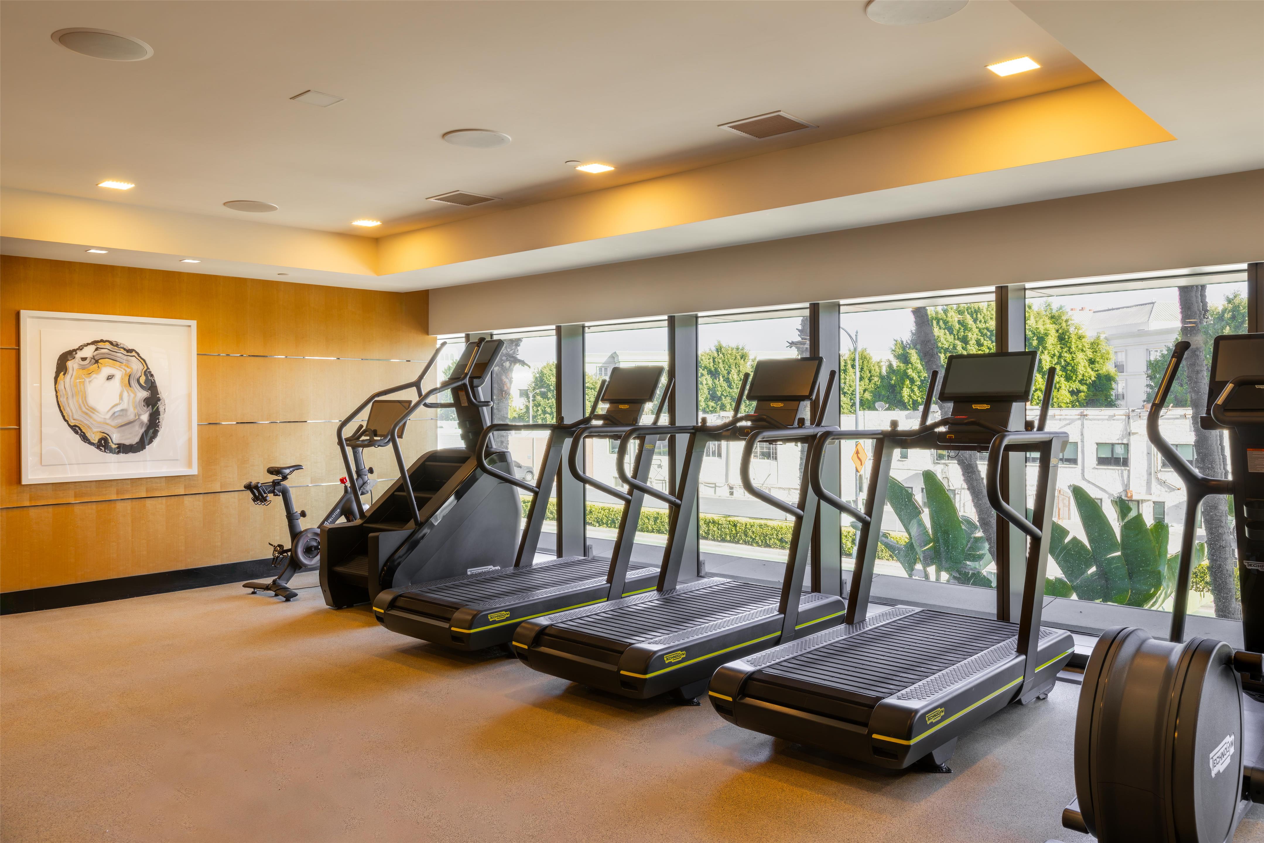 Health club fitness center gym | Waldorf Astoria Beverly Hills