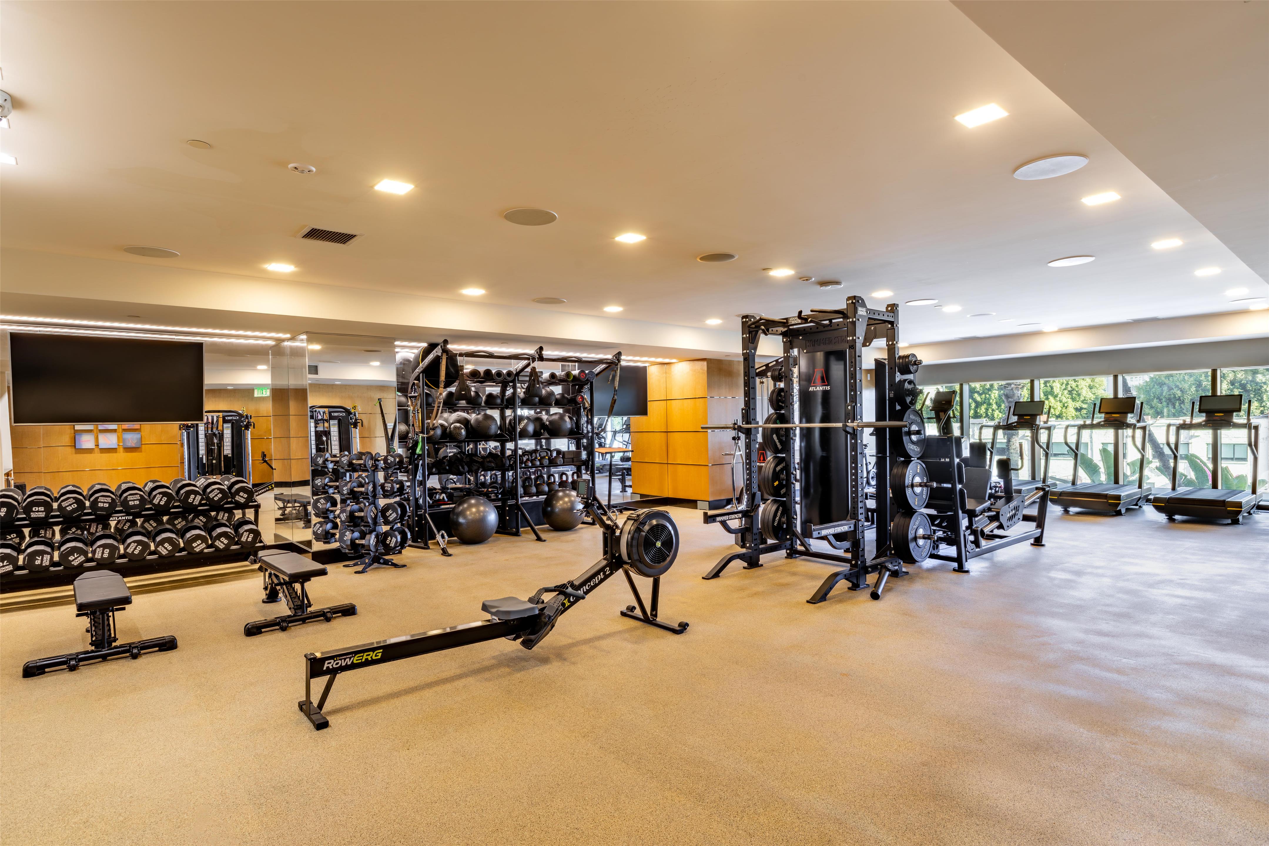 Health club fitness center gym | Waldorf Astoria Beverly Hills