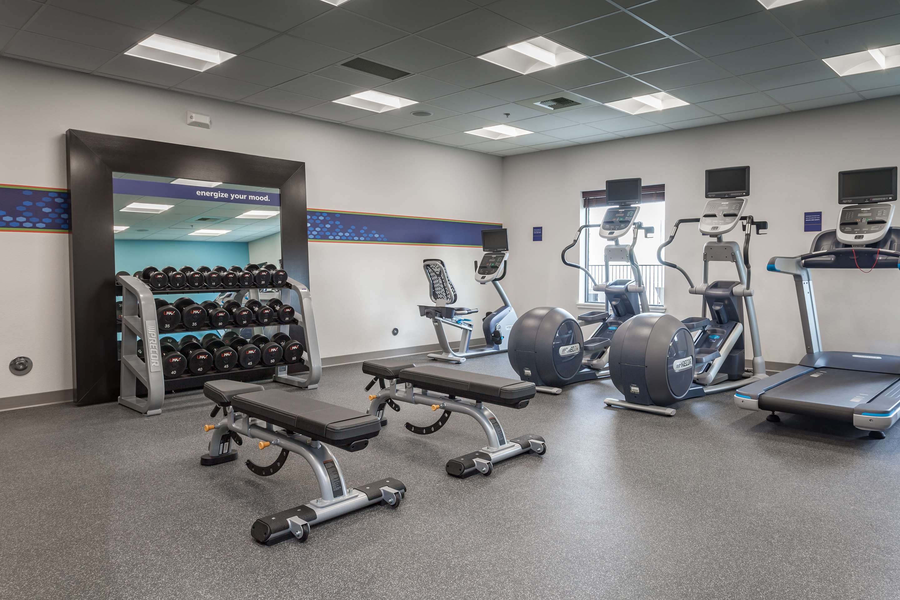 Health club fitness center gym