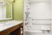 Guest room bath