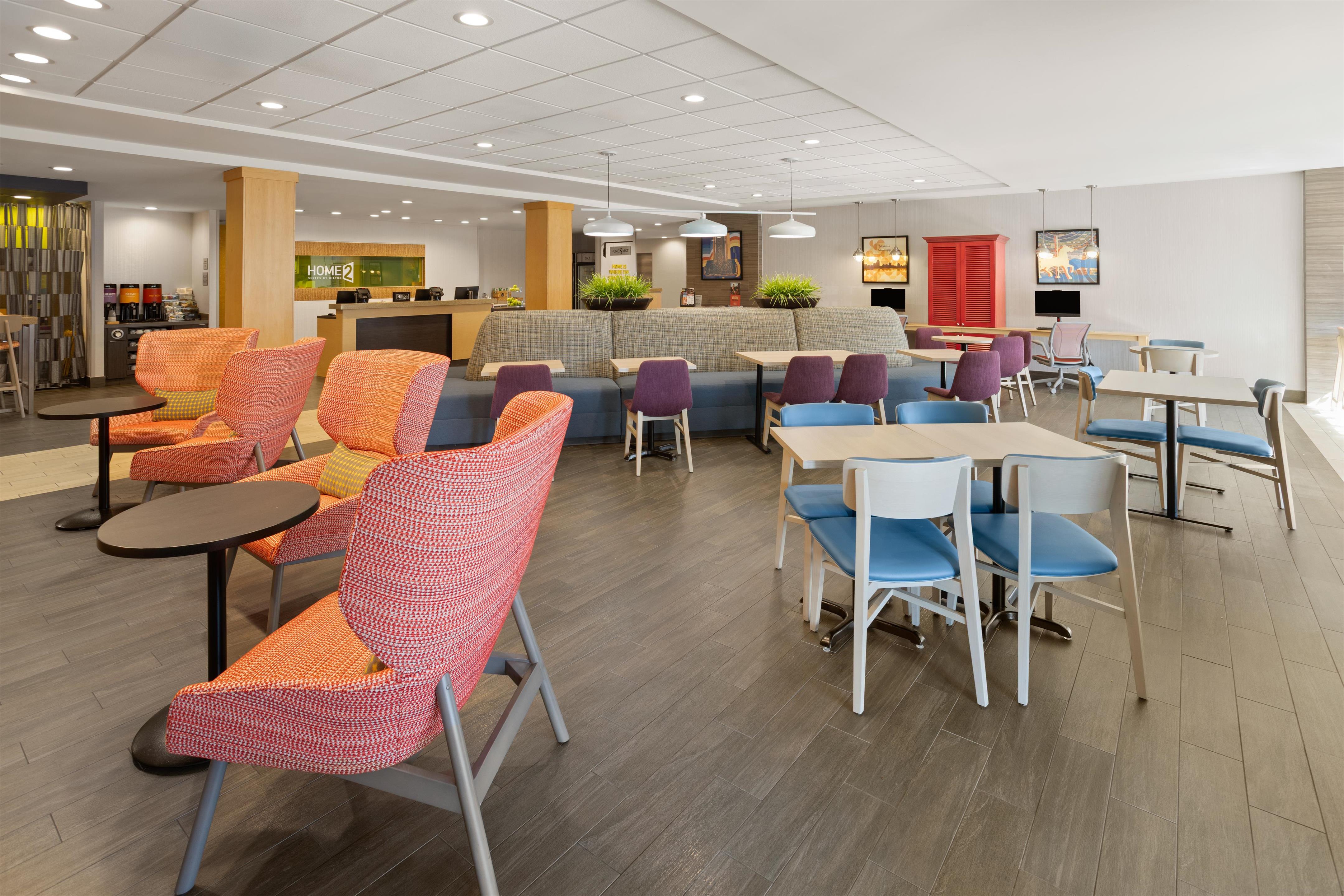 Lobby | Home2 Suites by Hilton Meridian