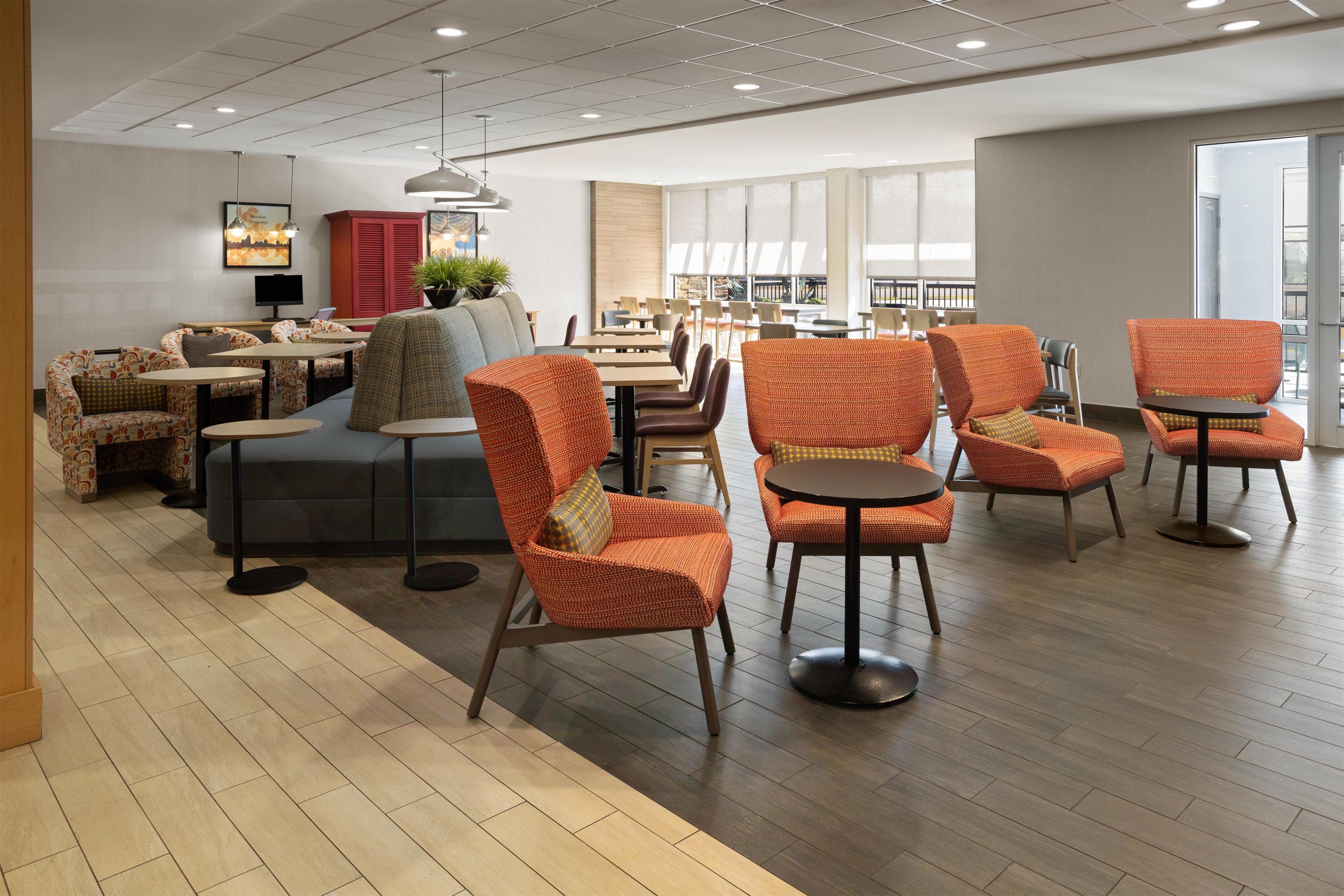 Lobby | Home2 Suites by Hilton Meridian