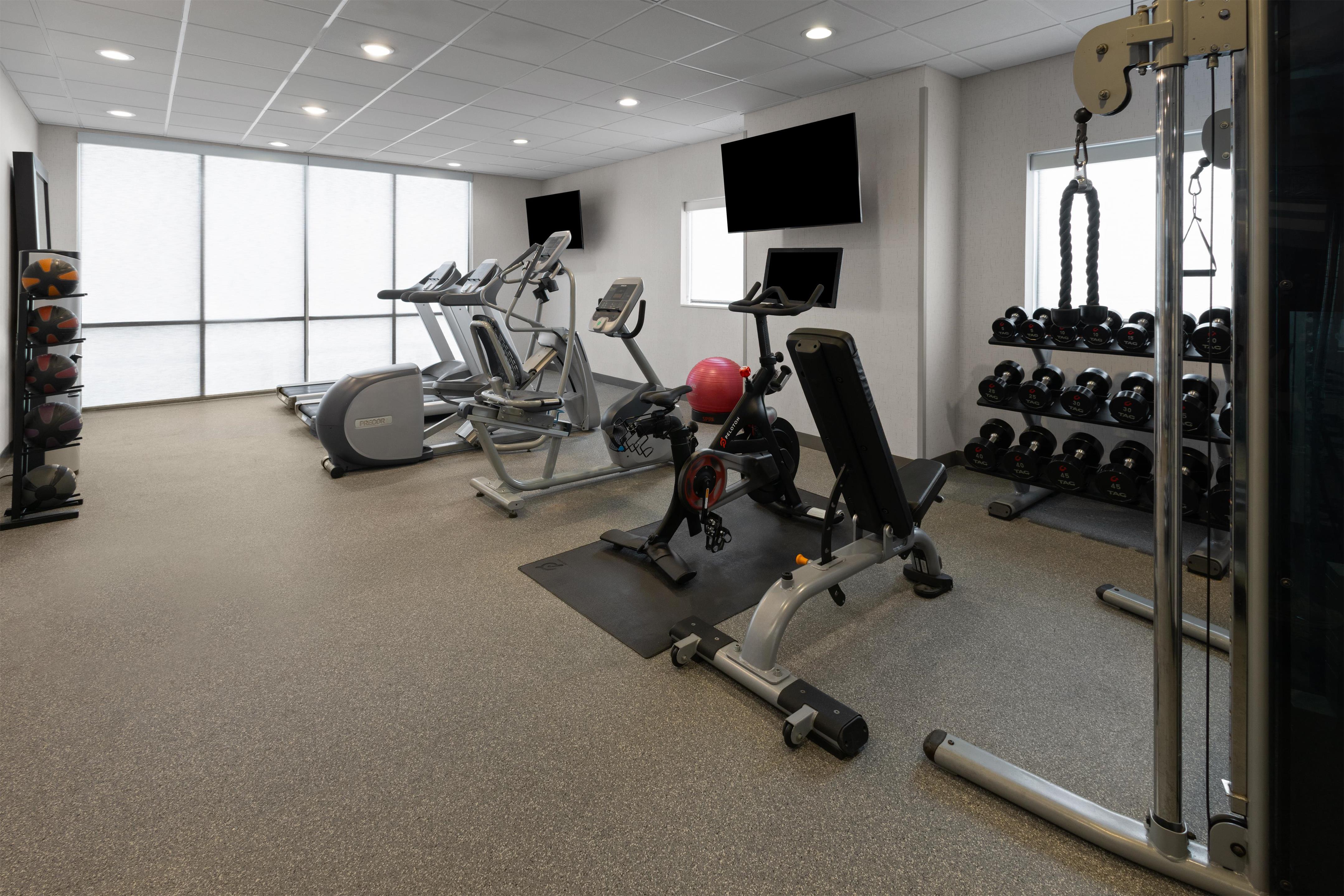 Health club fitness center gym | Home2 Suites by Hilton Meridian