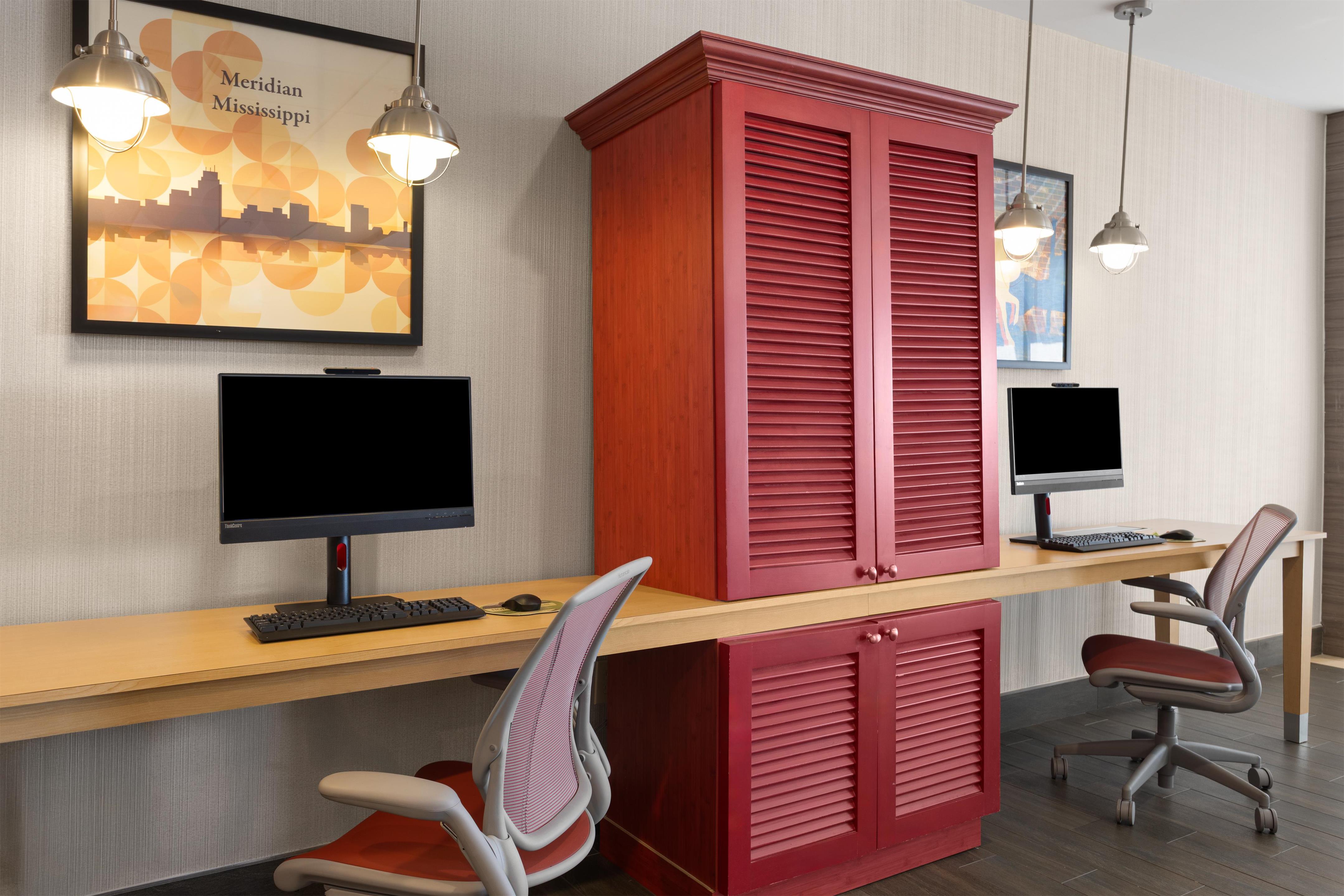 Business Center | Home2 Suites by Hilton Meridian