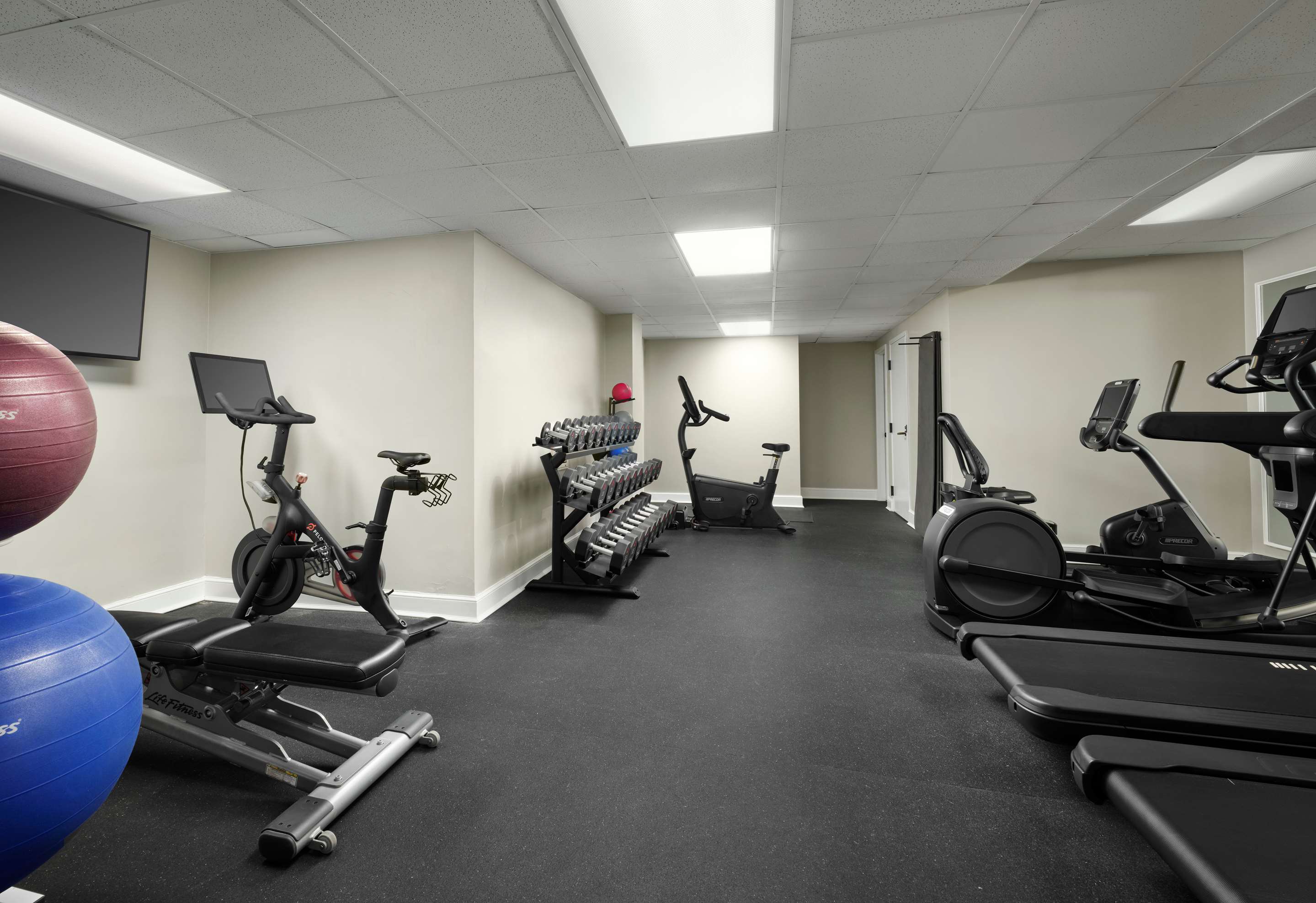 Health club fitness center gym