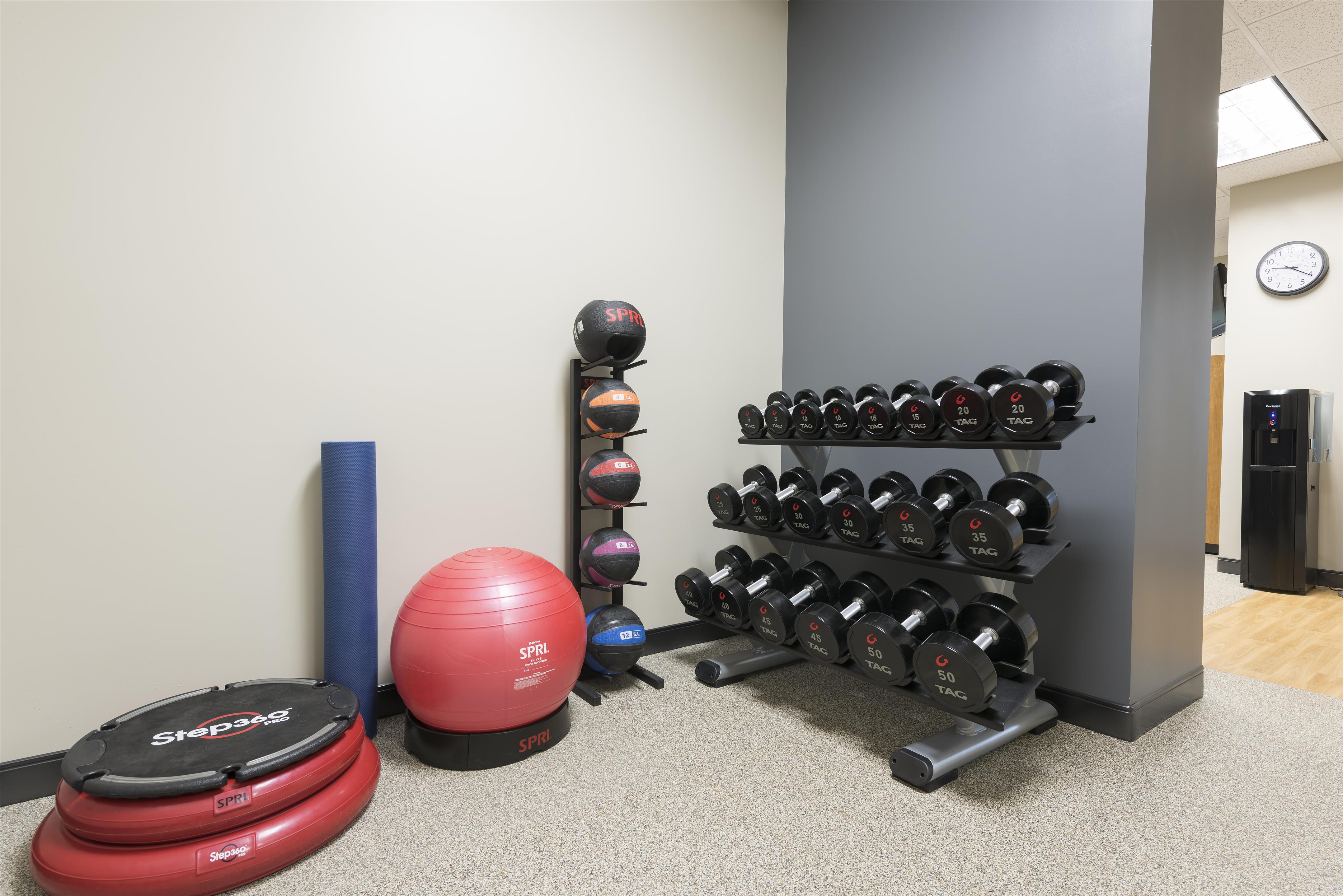 Health club fitness center gym | Doubletree by Hilton Pleasant Prairie Kenosha