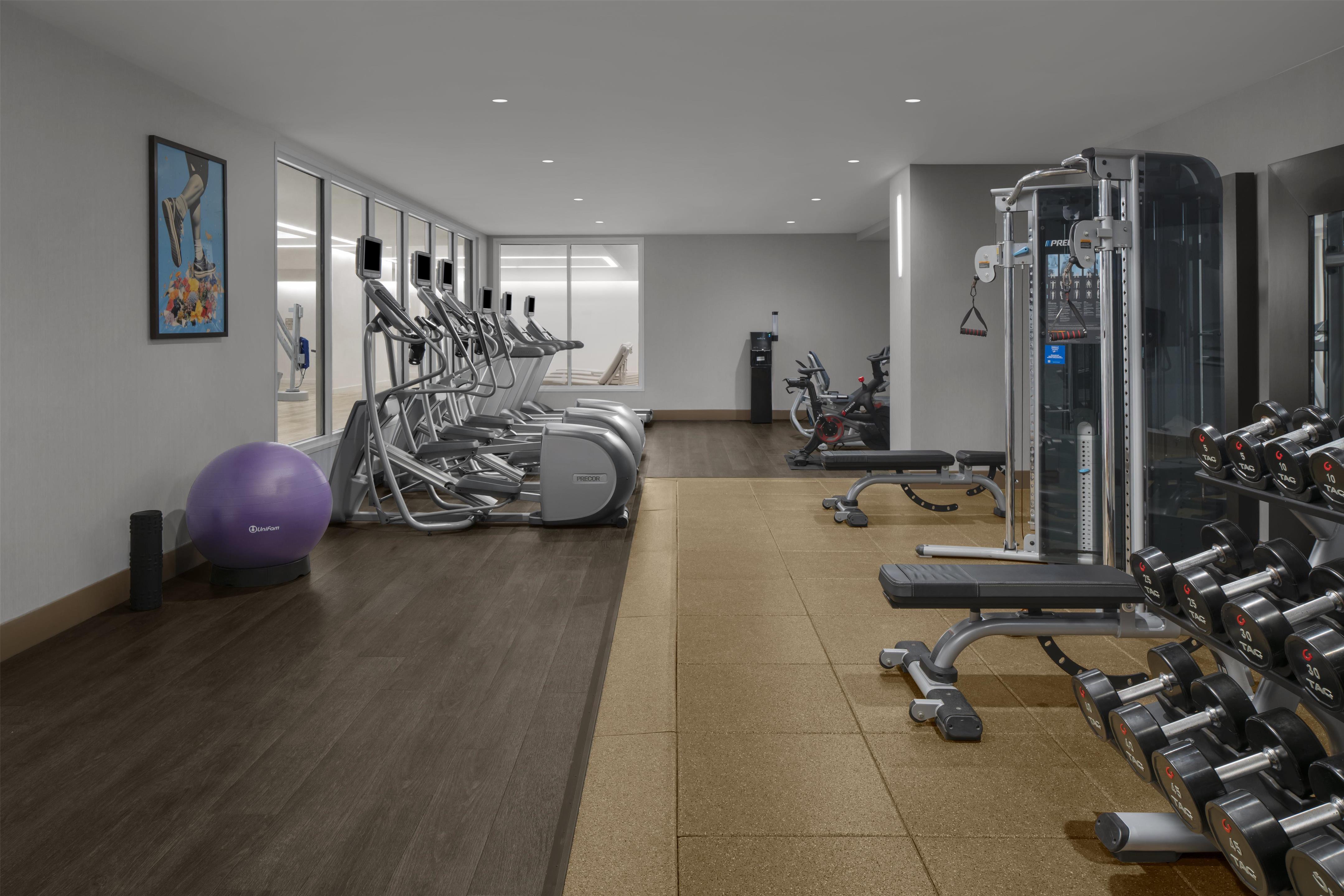 Health club fitness center gym