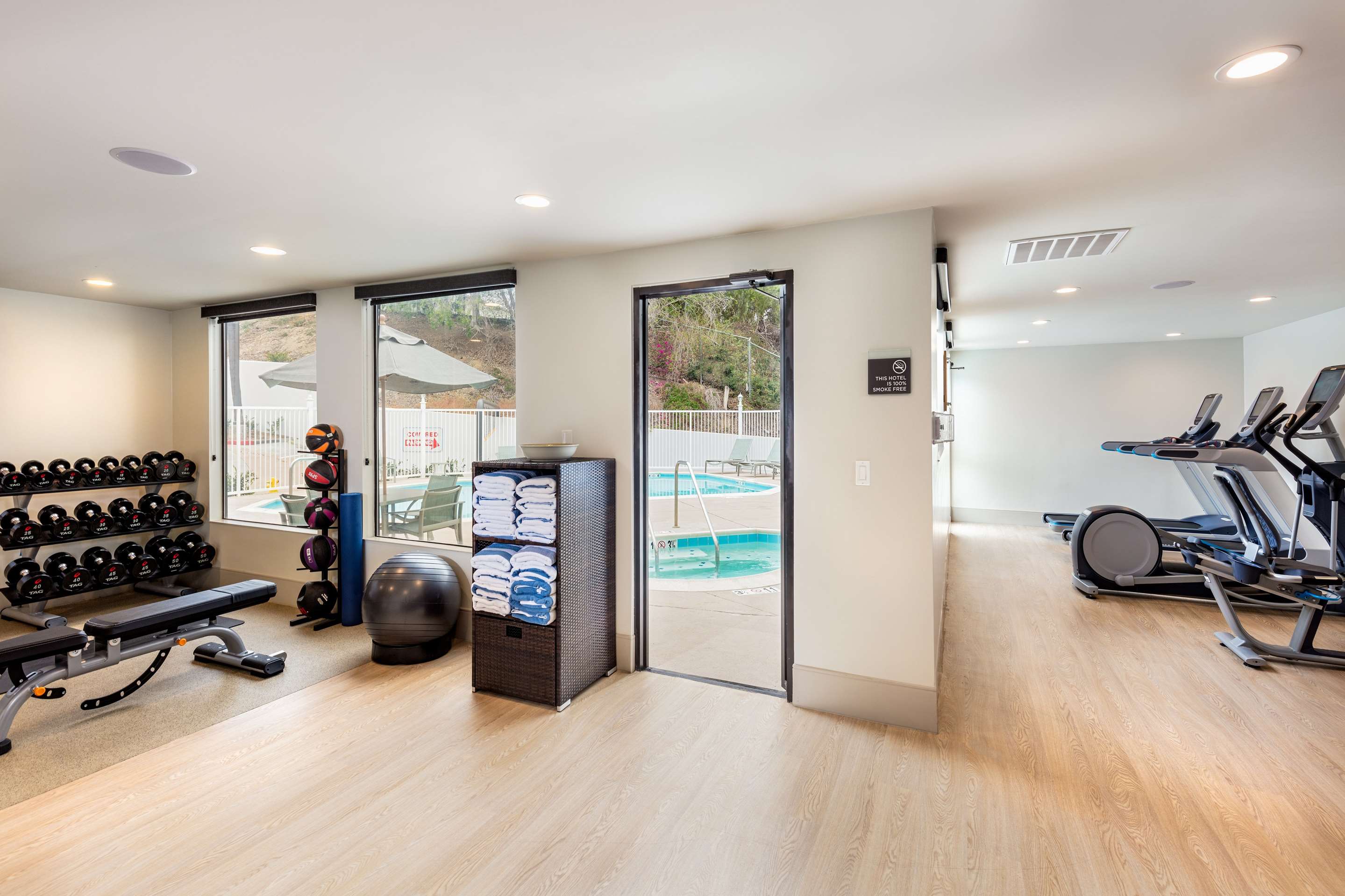 Health club fitness center gym