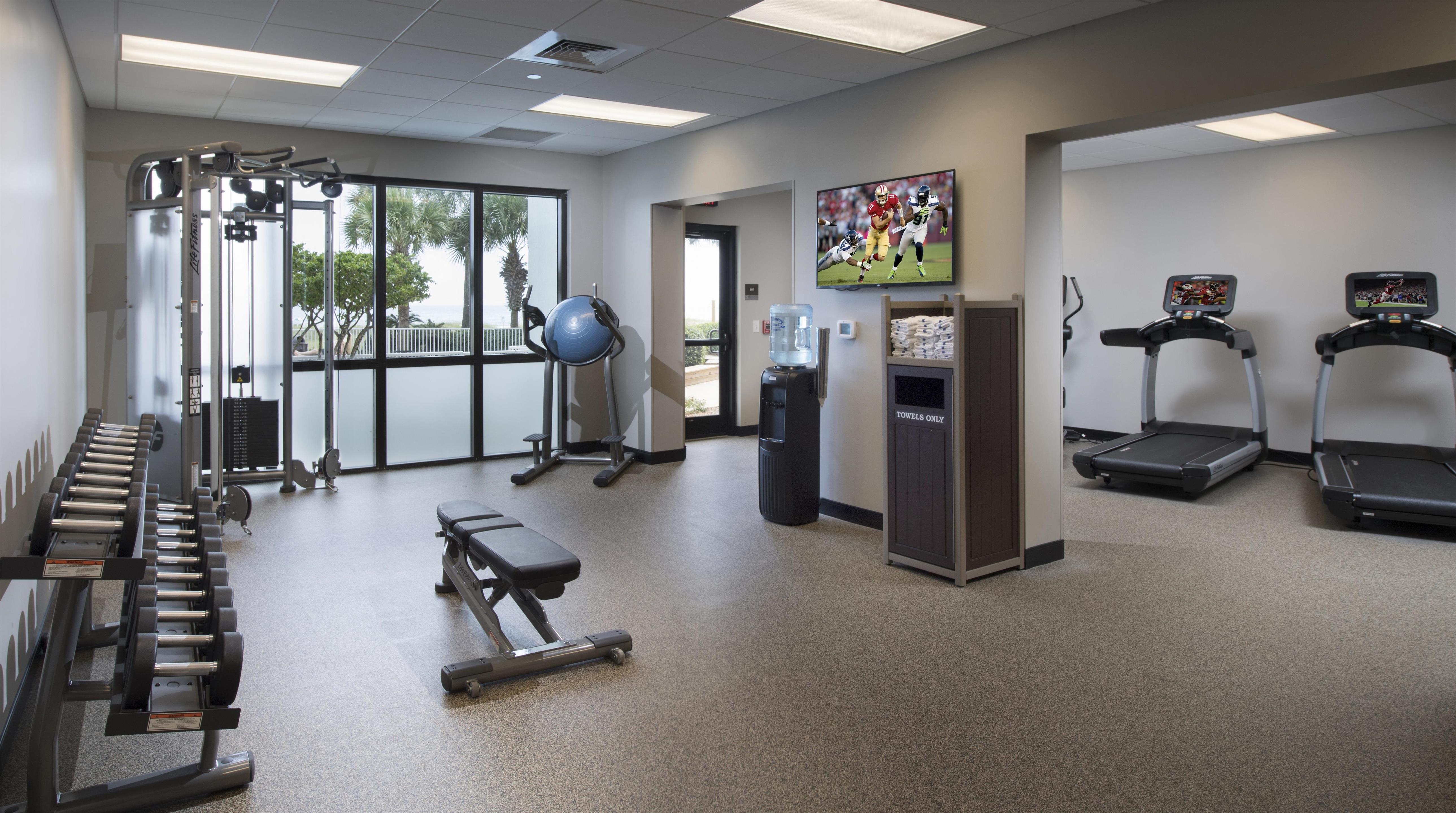Health club fitness center gym | Island House Hotel Orange Beach - a DoubleTree by Hilton