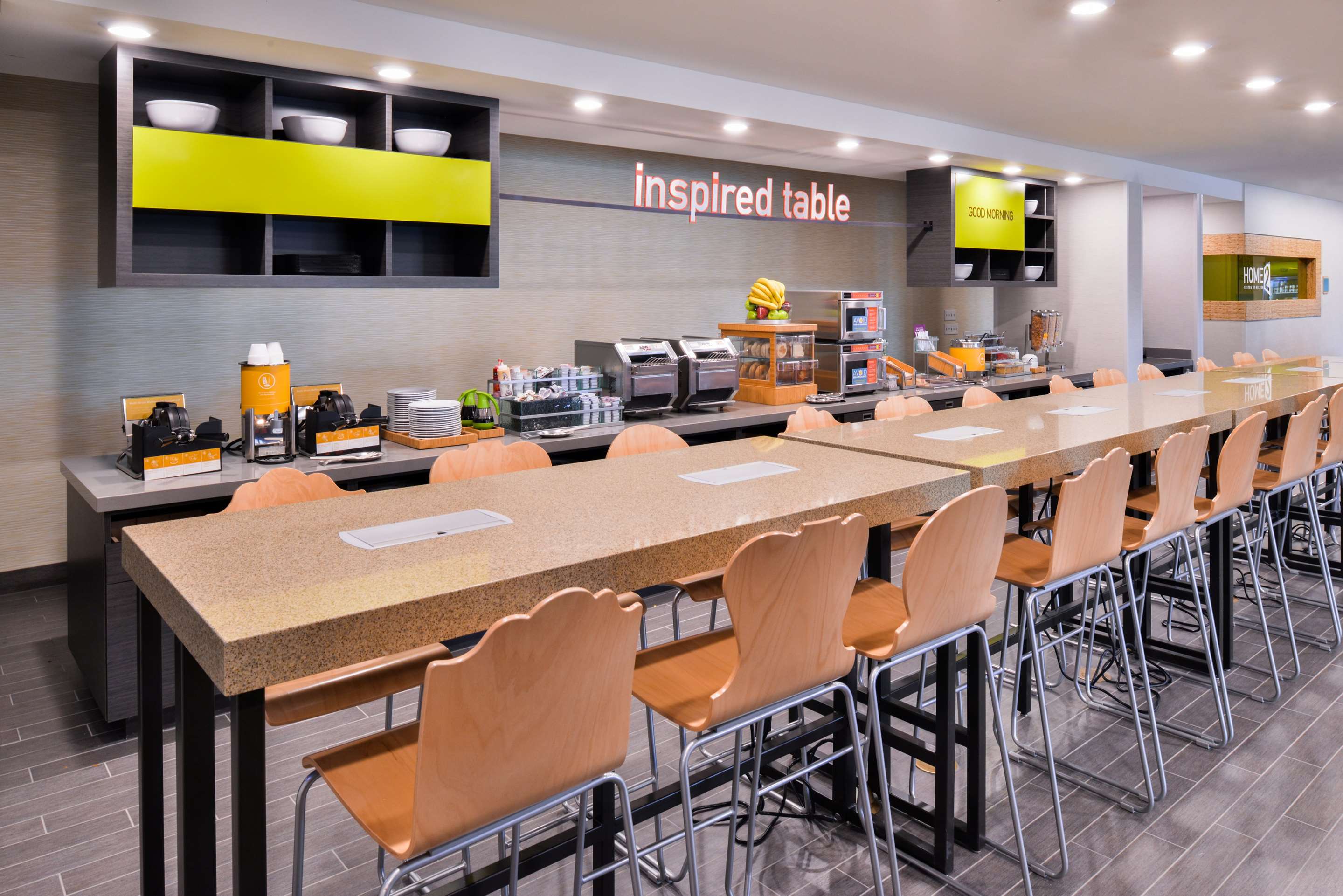Breakfast Area | Home2Suites by Hilton Dupont, WA