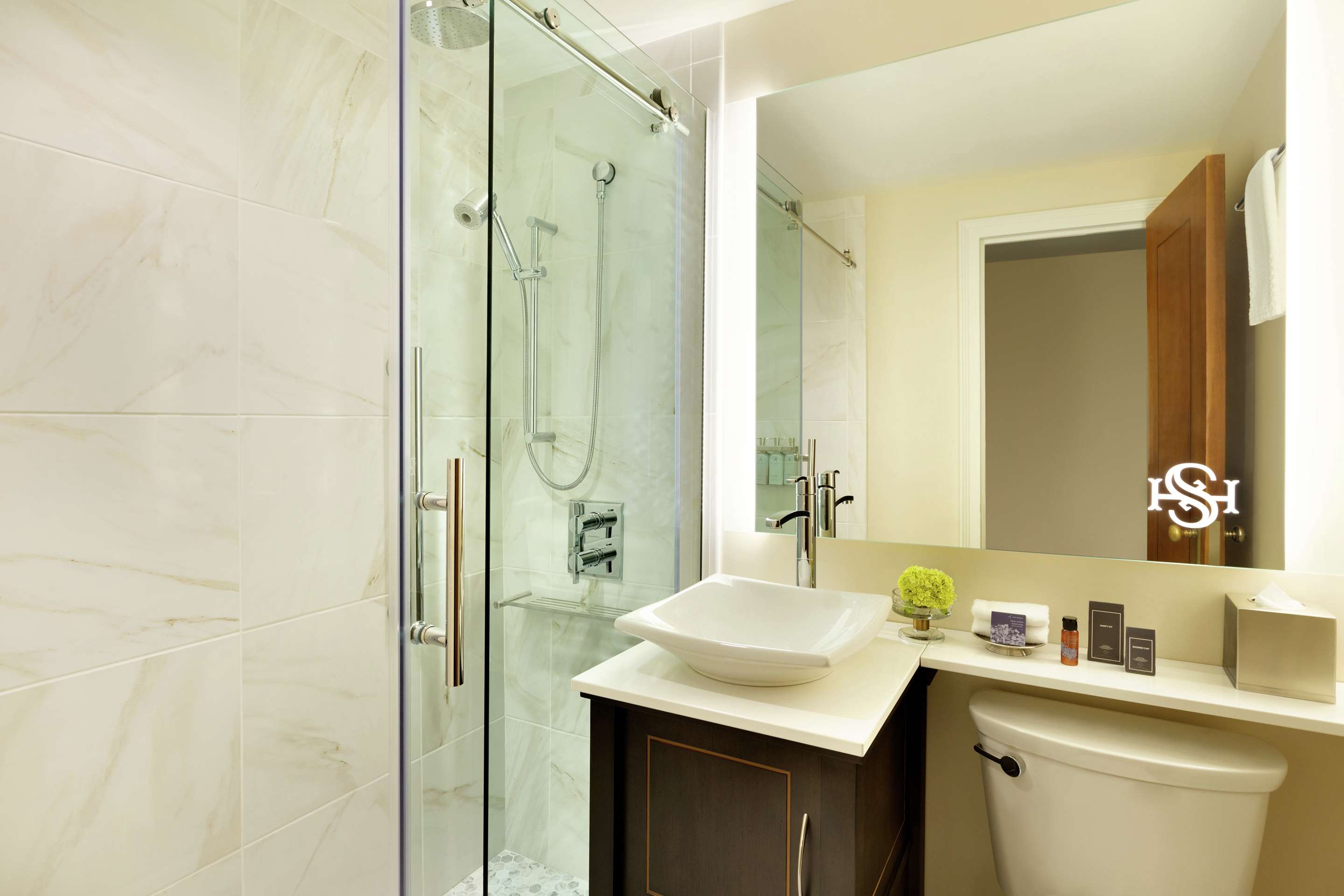 Guest room bath