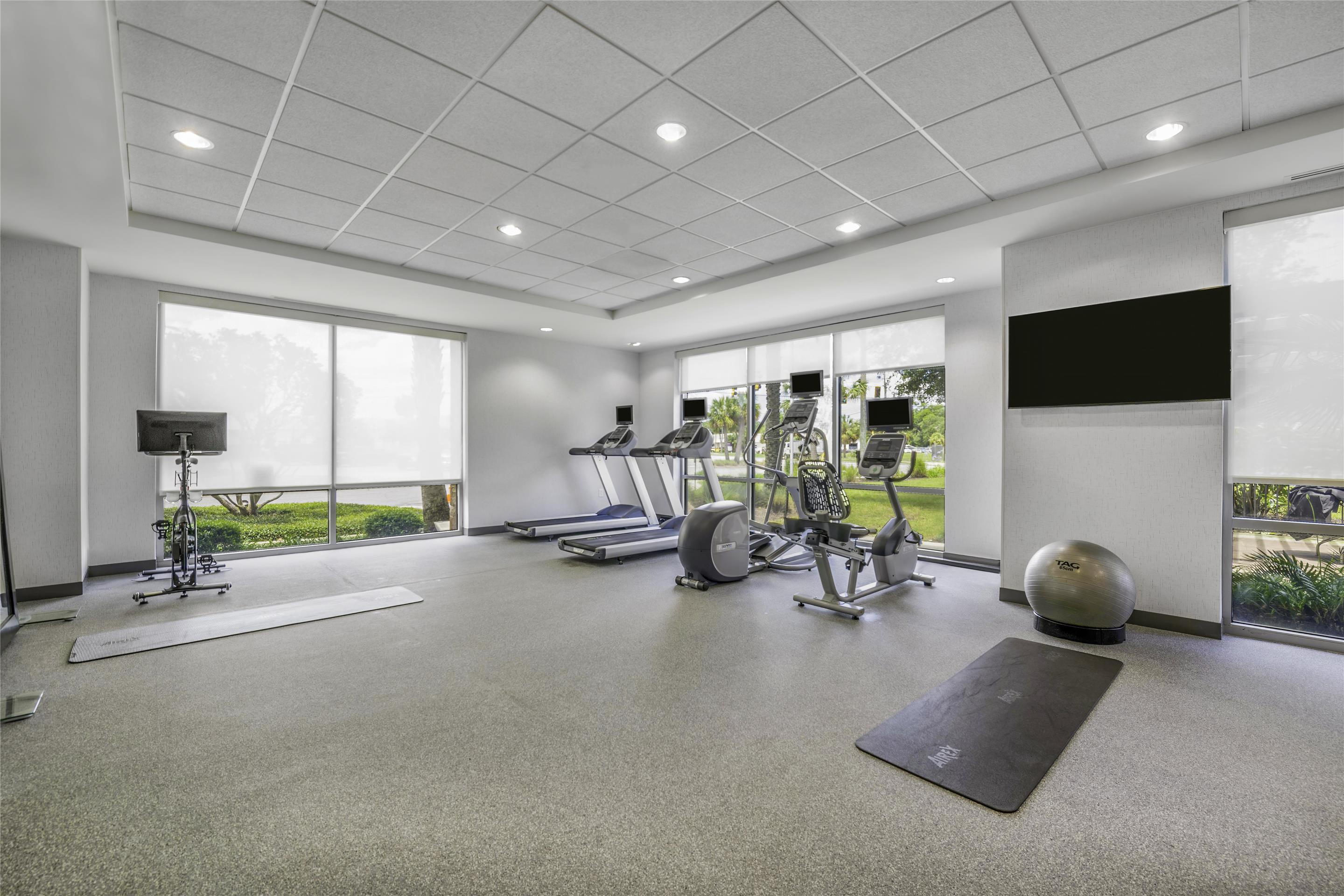 Health club fitness center gym | Home2 Suites by Hilton St. Simon's Island