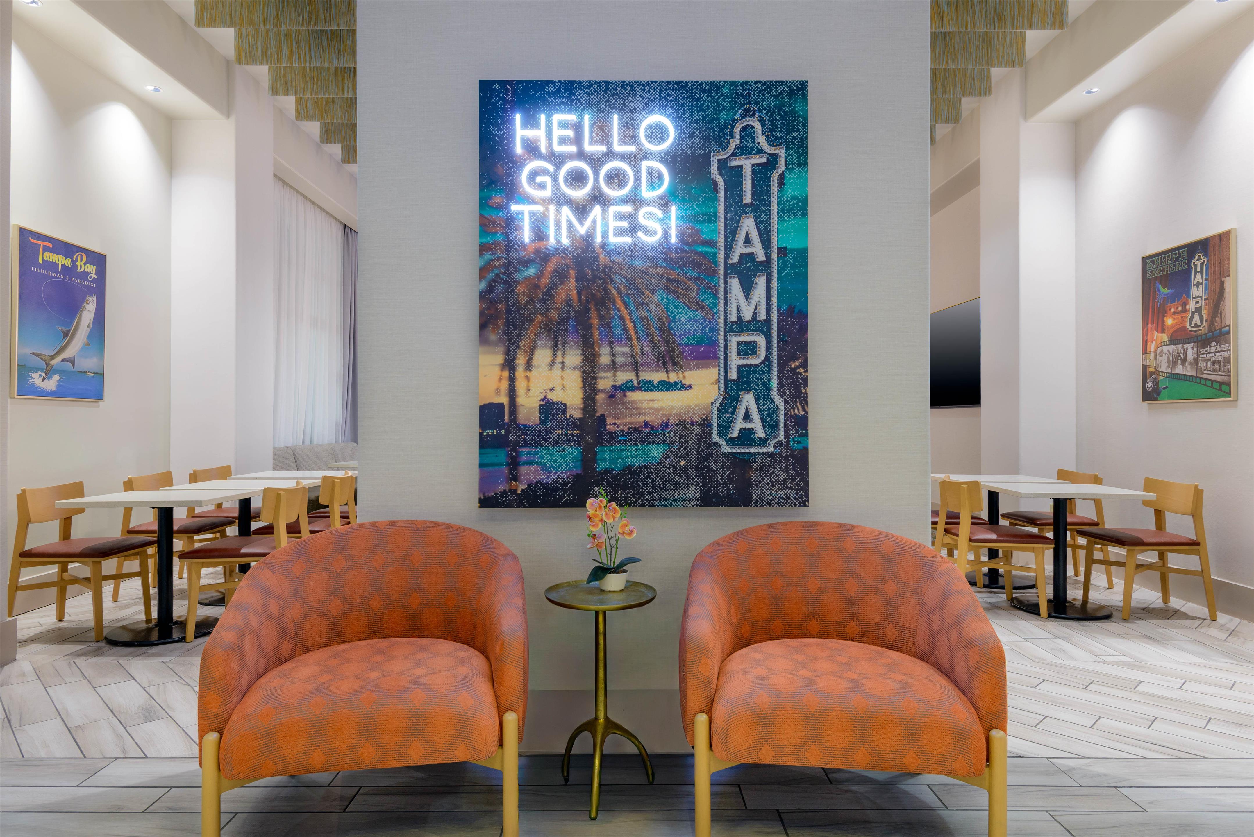 Lobby | Hampton Inn & Suites Tampa Airport Avion Park Westshore