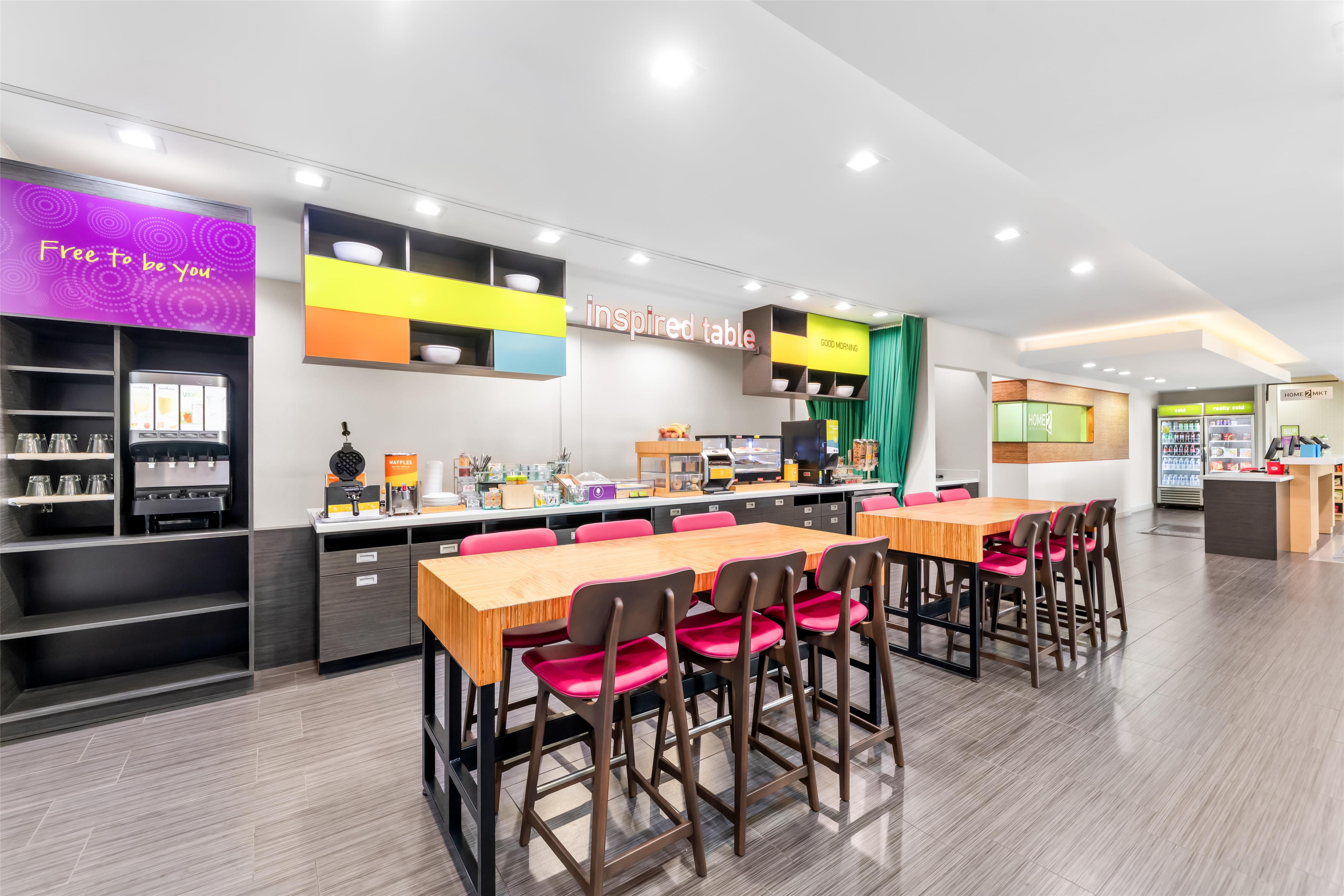Breakfast Area | Home2 Suites by Hilton Fort Worth Southwest Cityview