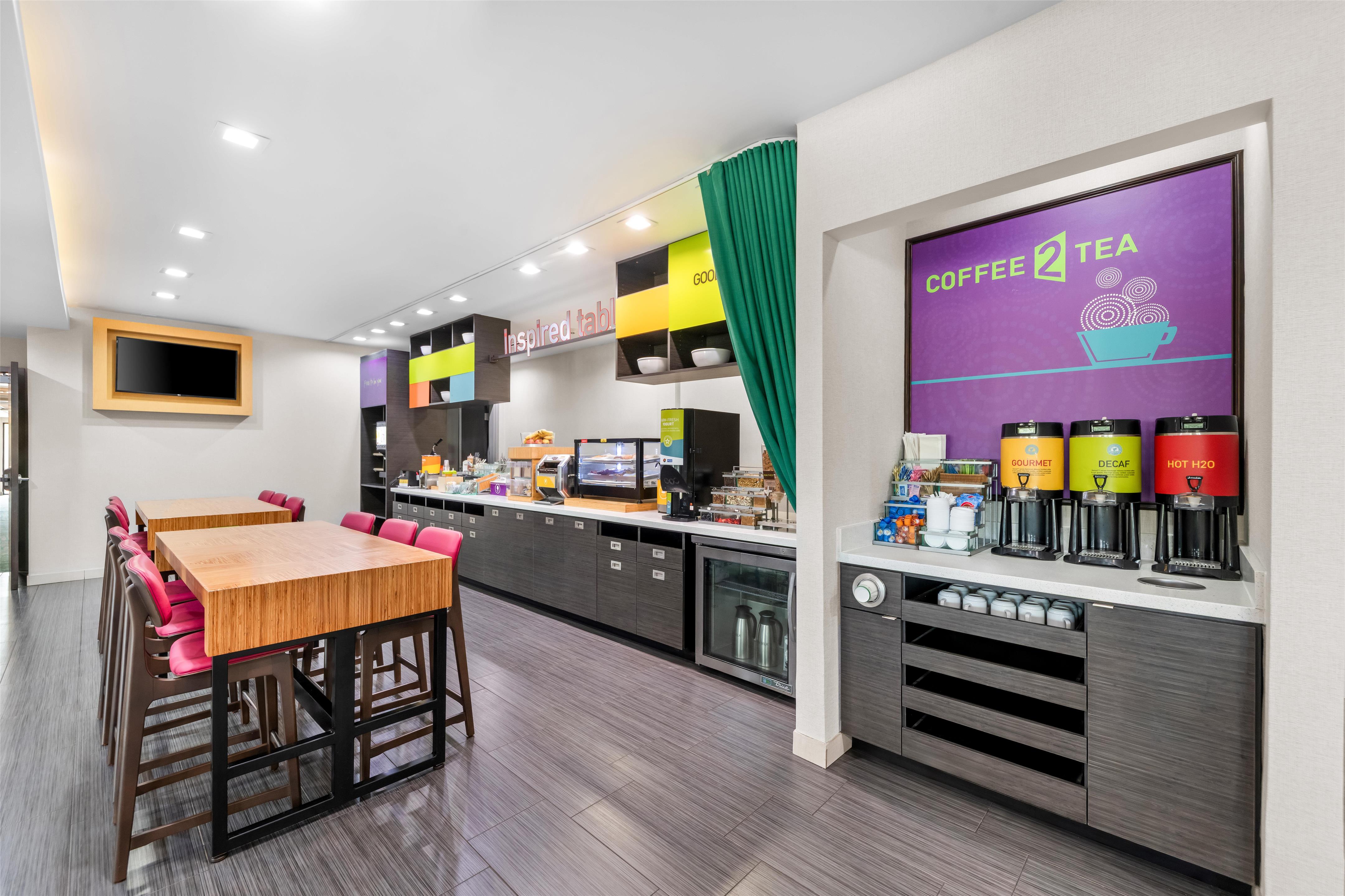 Breakfast Area | Home2 Suites by Hilton Fort Worth Southwest Cityview
