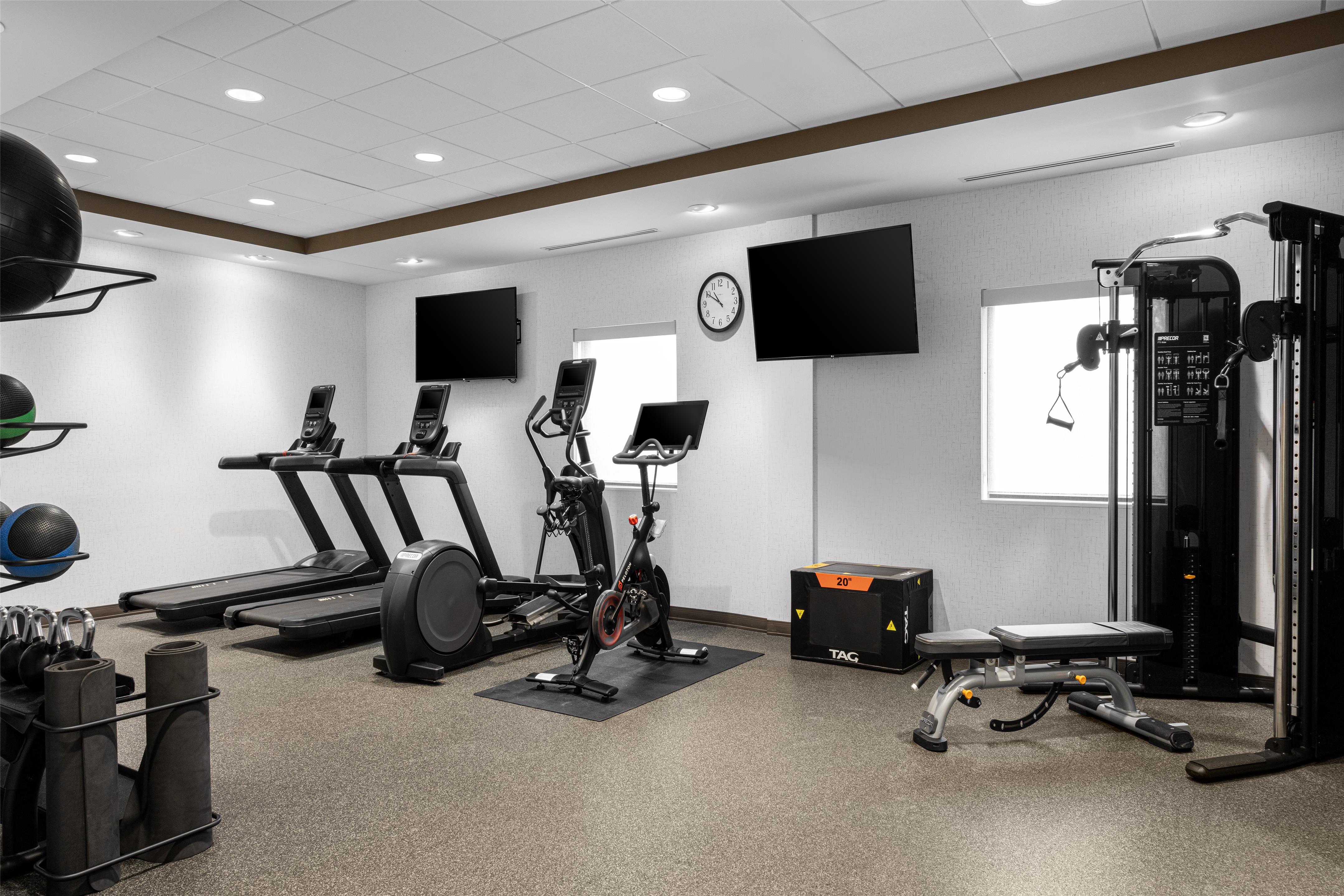 Health club fitness center gym | Home2 Suites by Hilton Minneapolis-Eden Prairie