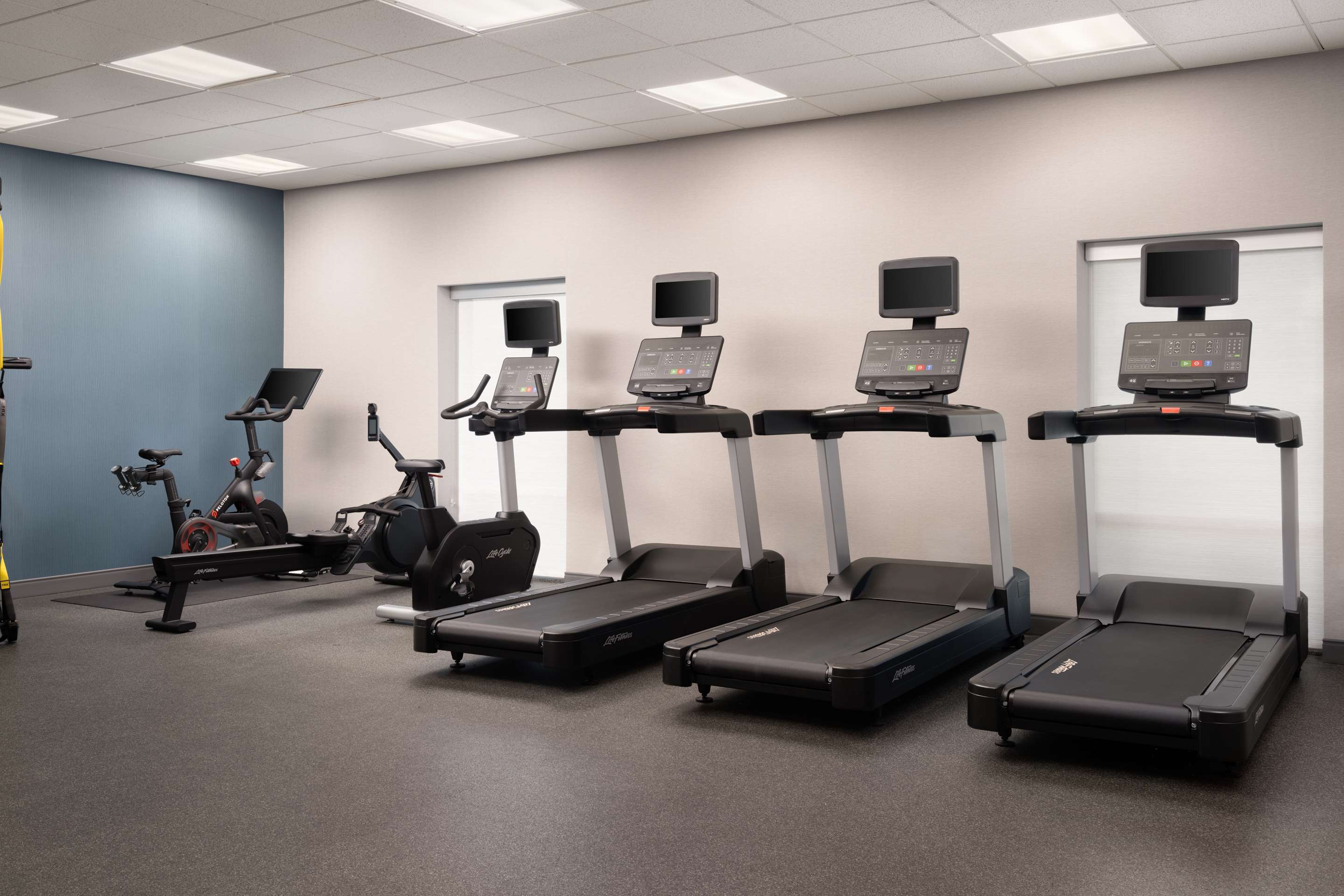 Health club fitness center gym