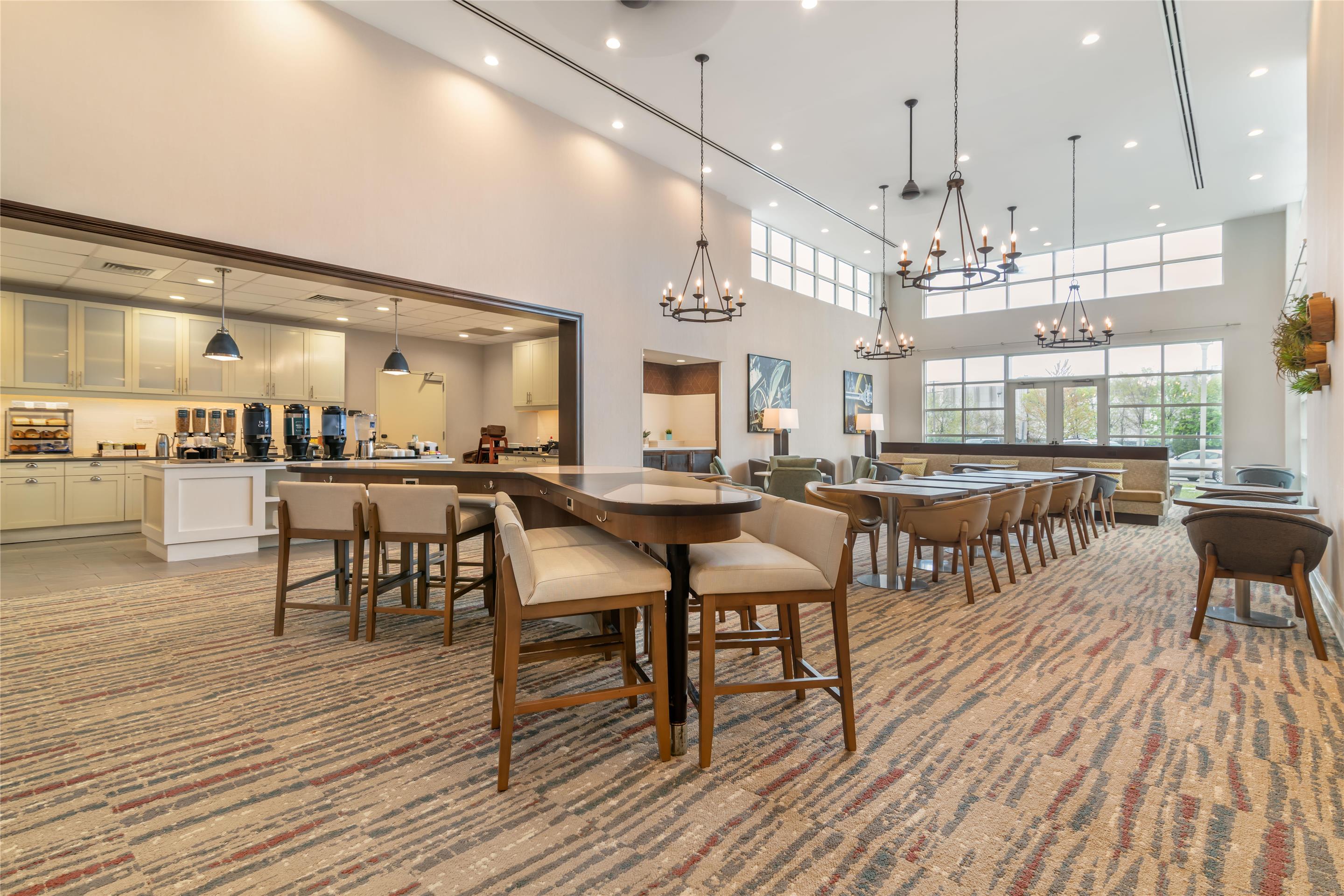 Breakfast Area | Homewood Suites By Hilton Schenectady