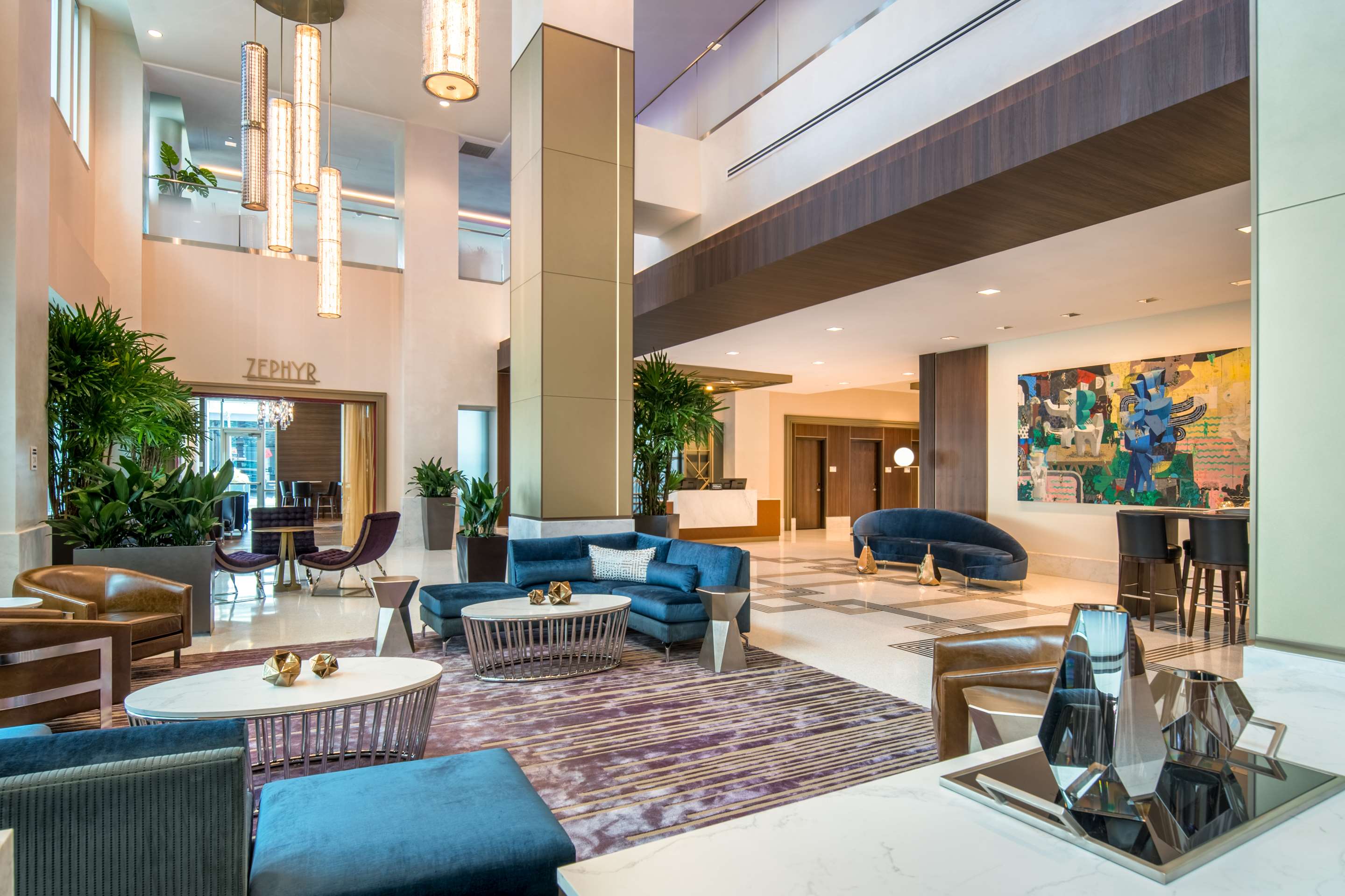 Lobby | Embassy Suites by Hilton Seattle Downtown Pioneer Square