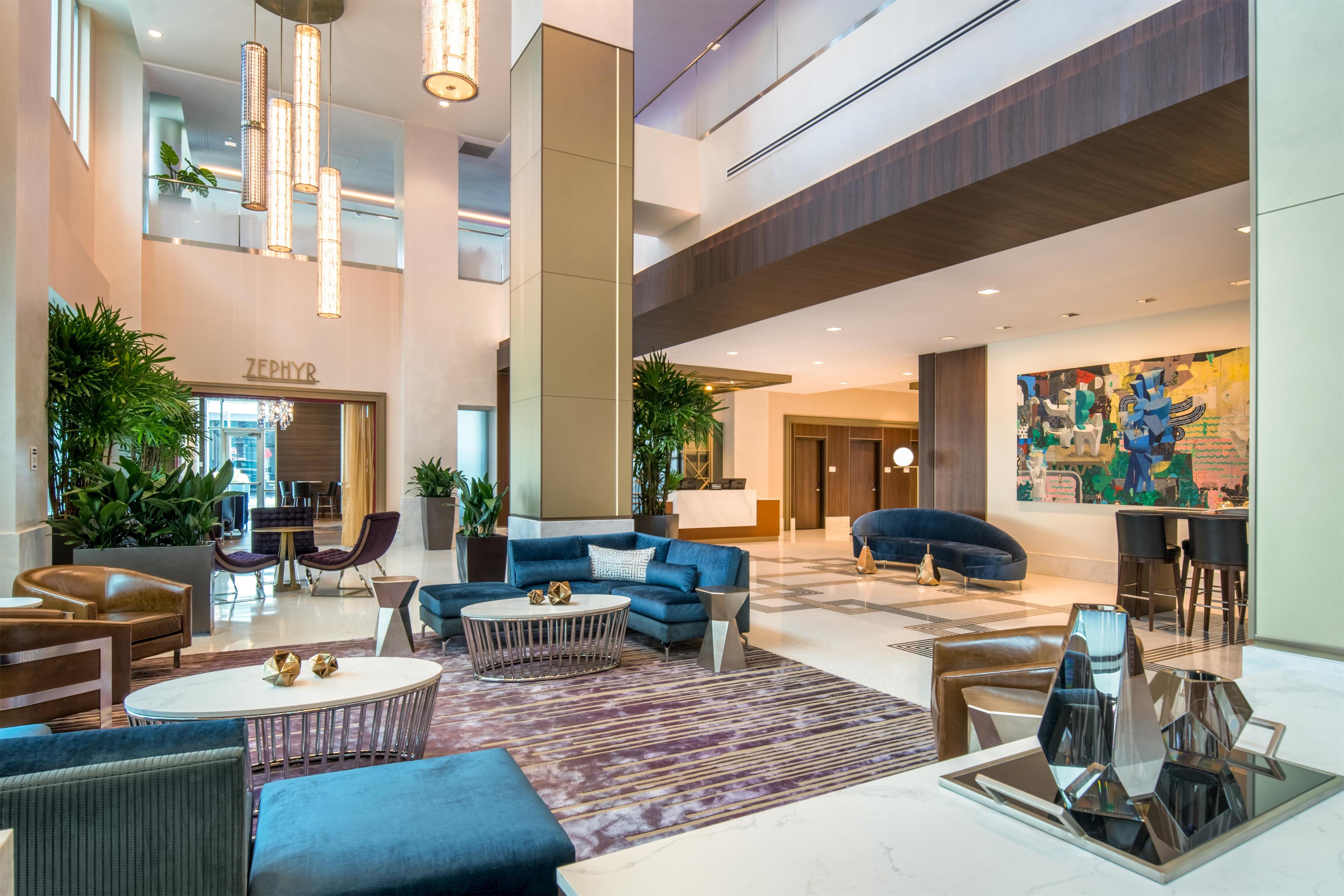 Lobby | Embassy Suites by Hilton Seattle Downtown Pioneer Square