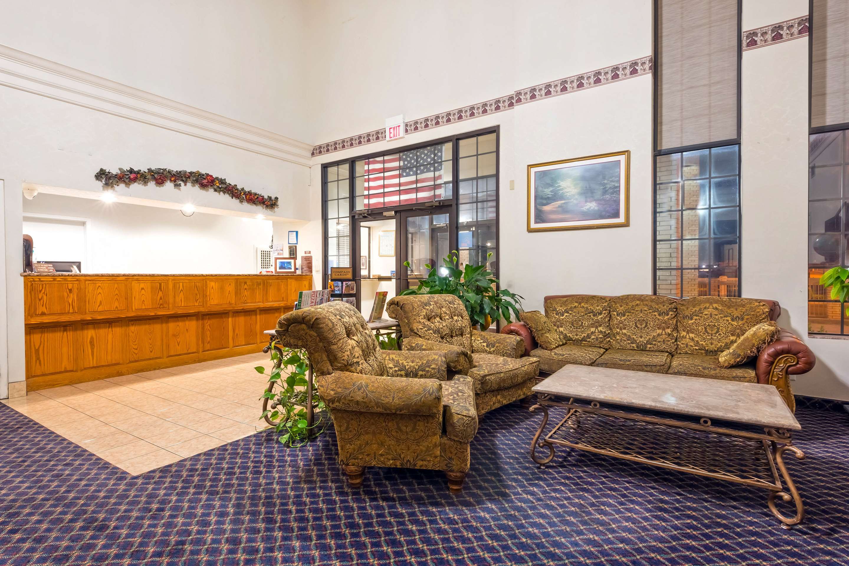 Lobby | Americas Best Value Inn & Suites Ft. Worth S