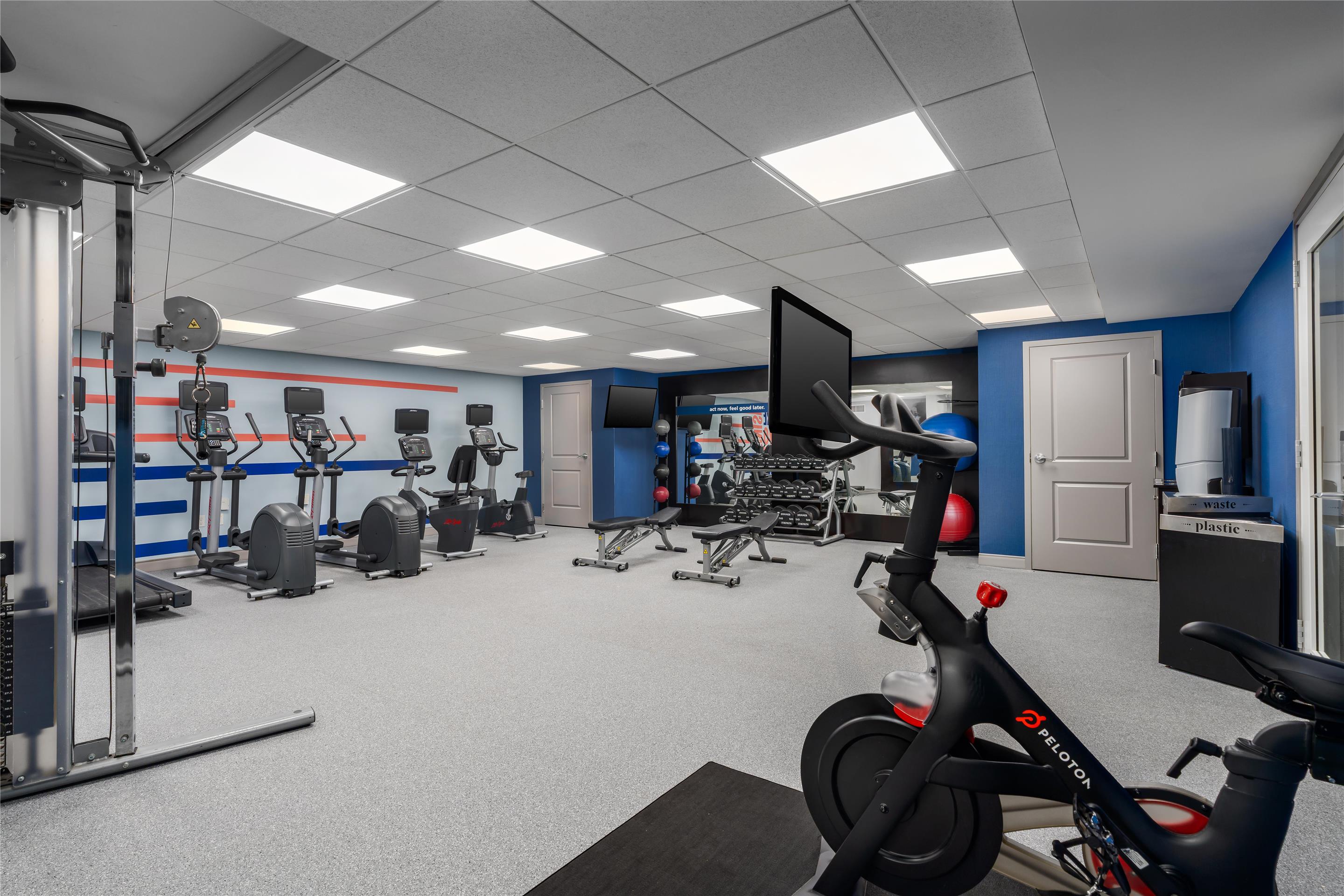 Health club fitness center gym