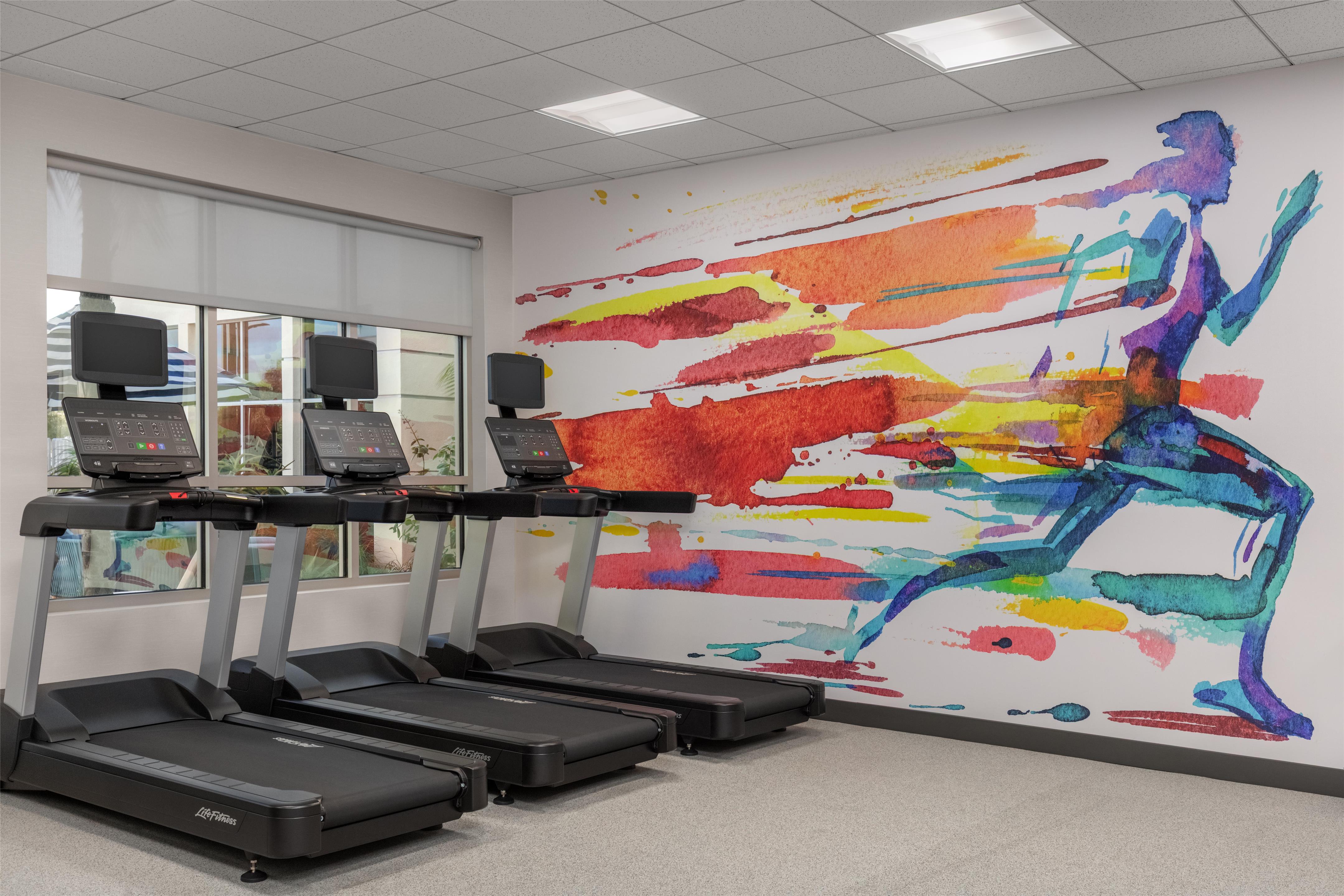 Health club fitness center gym | Hilton Garden Inn Santa Barbara / Goleta