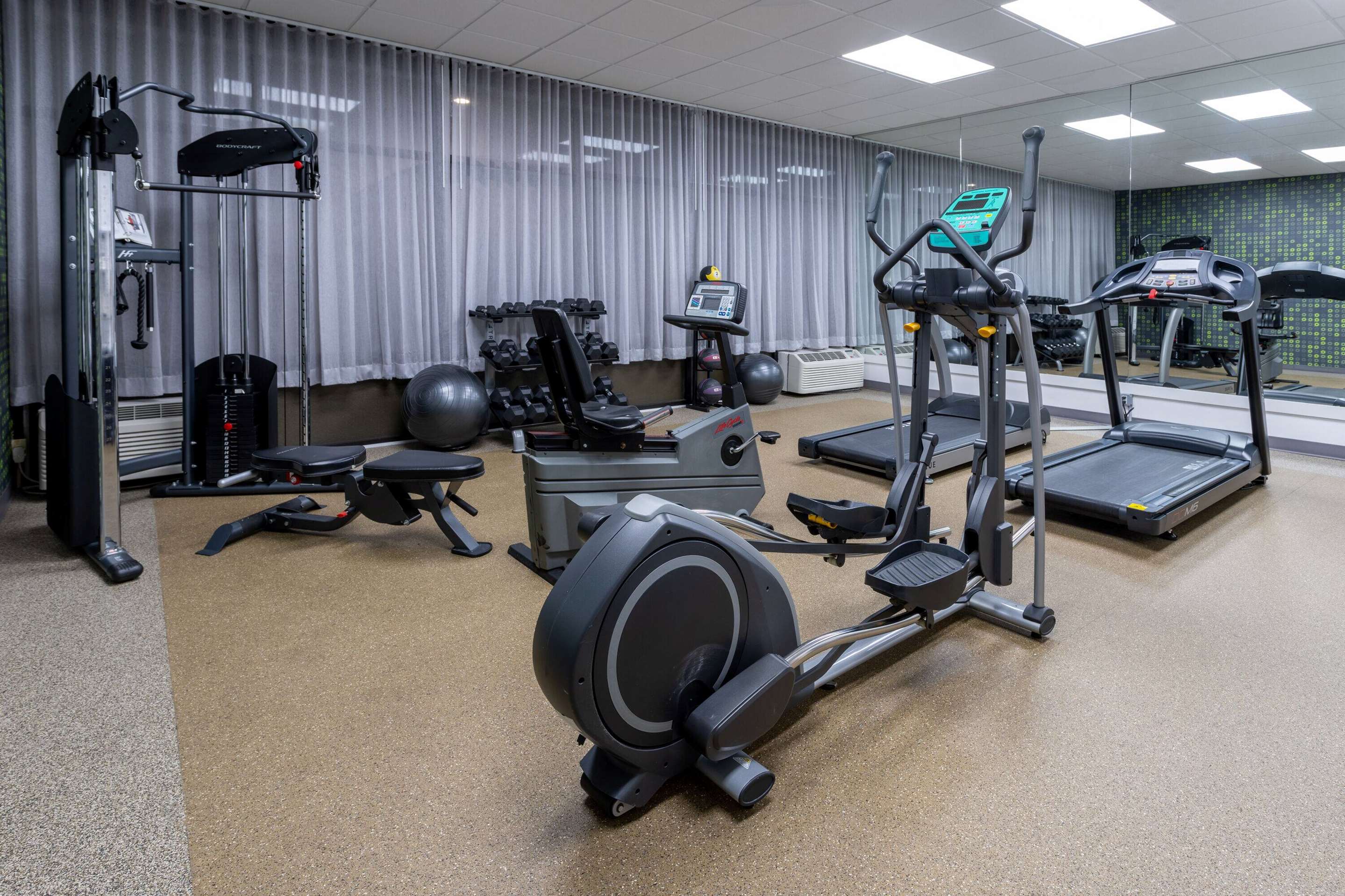 Health club fitness center gym