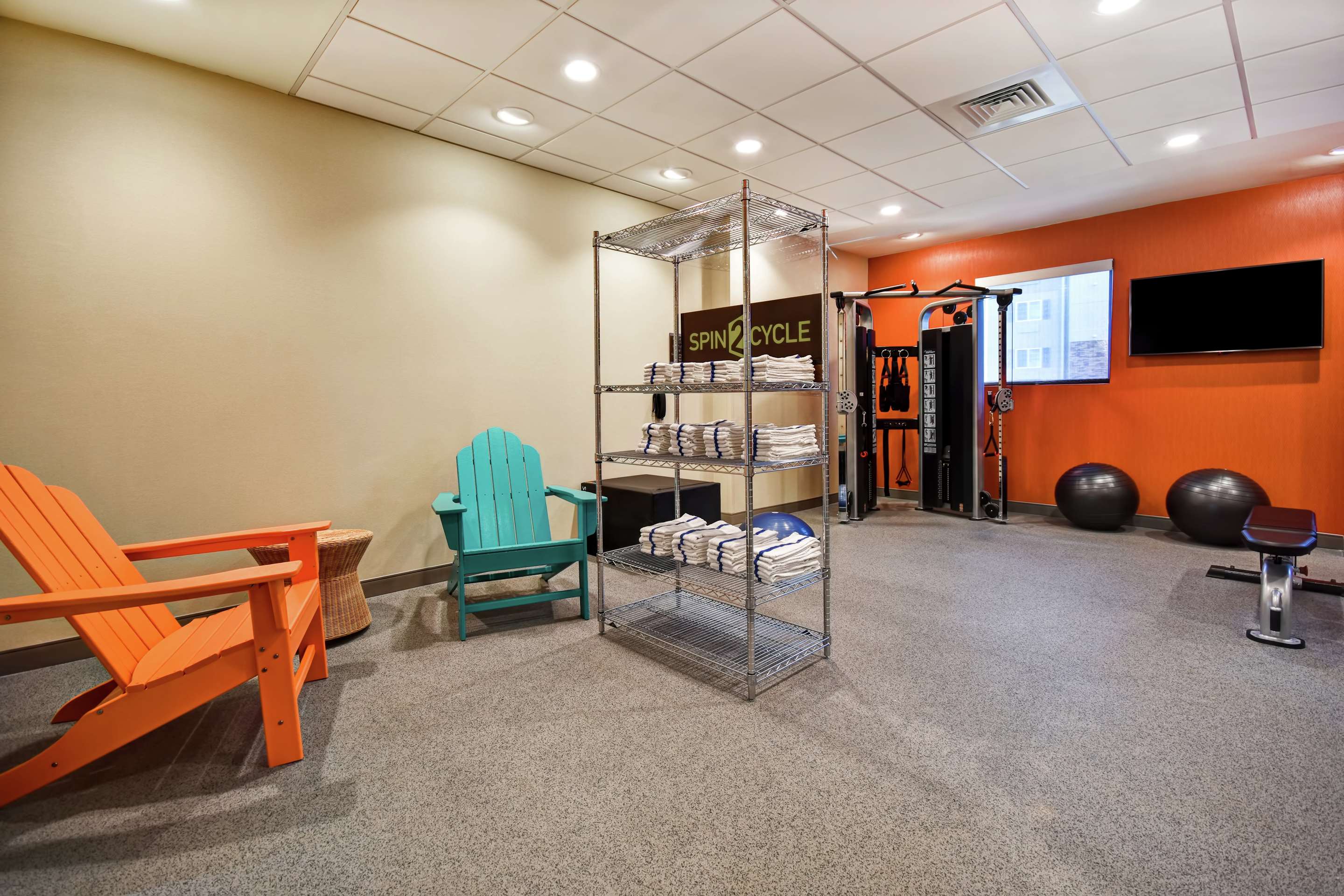 Health club fitness center gym | Home2 Suites by Hilton Smyrna Nashville