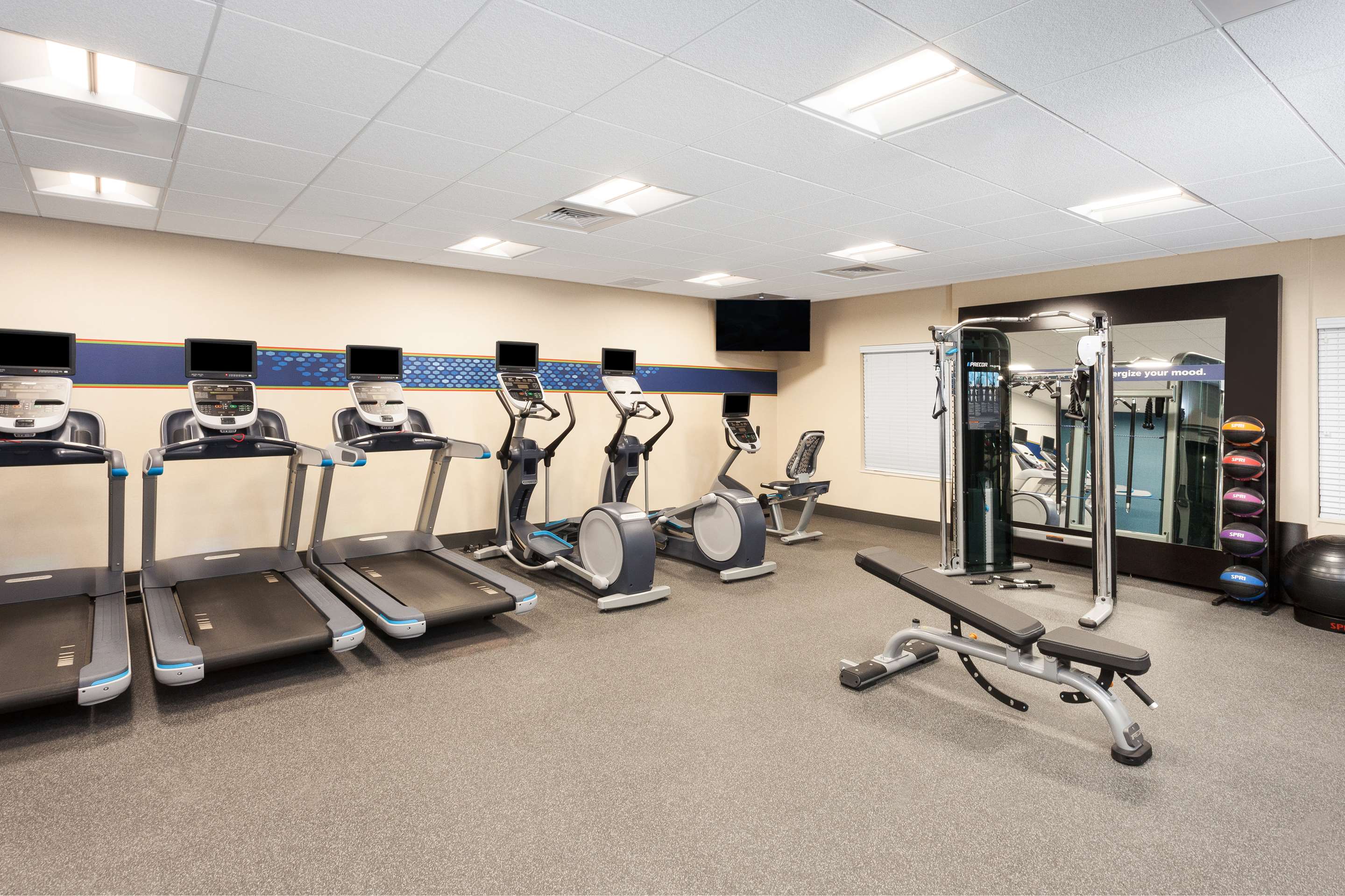 Health club fitness center gym