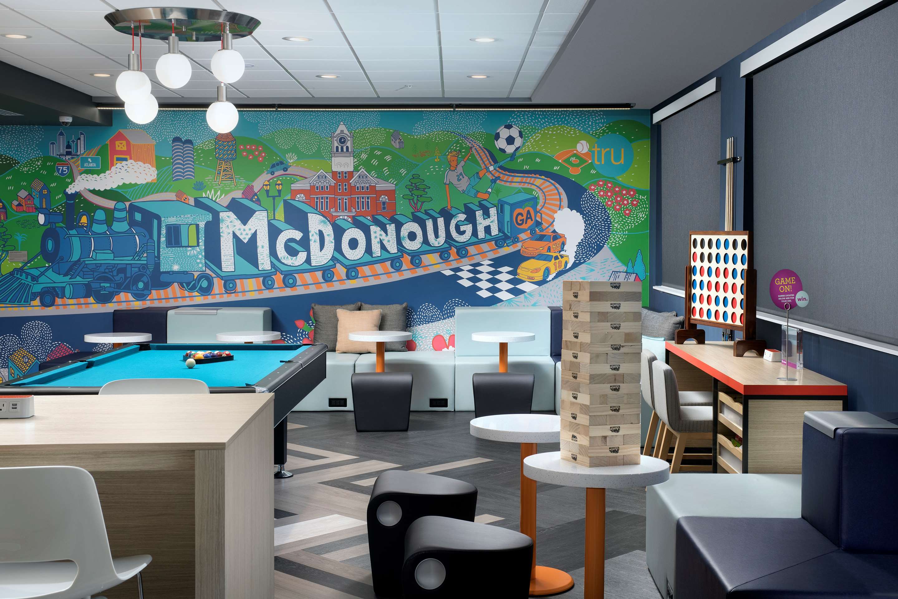 Lobby | Tru by Hilton McDonough