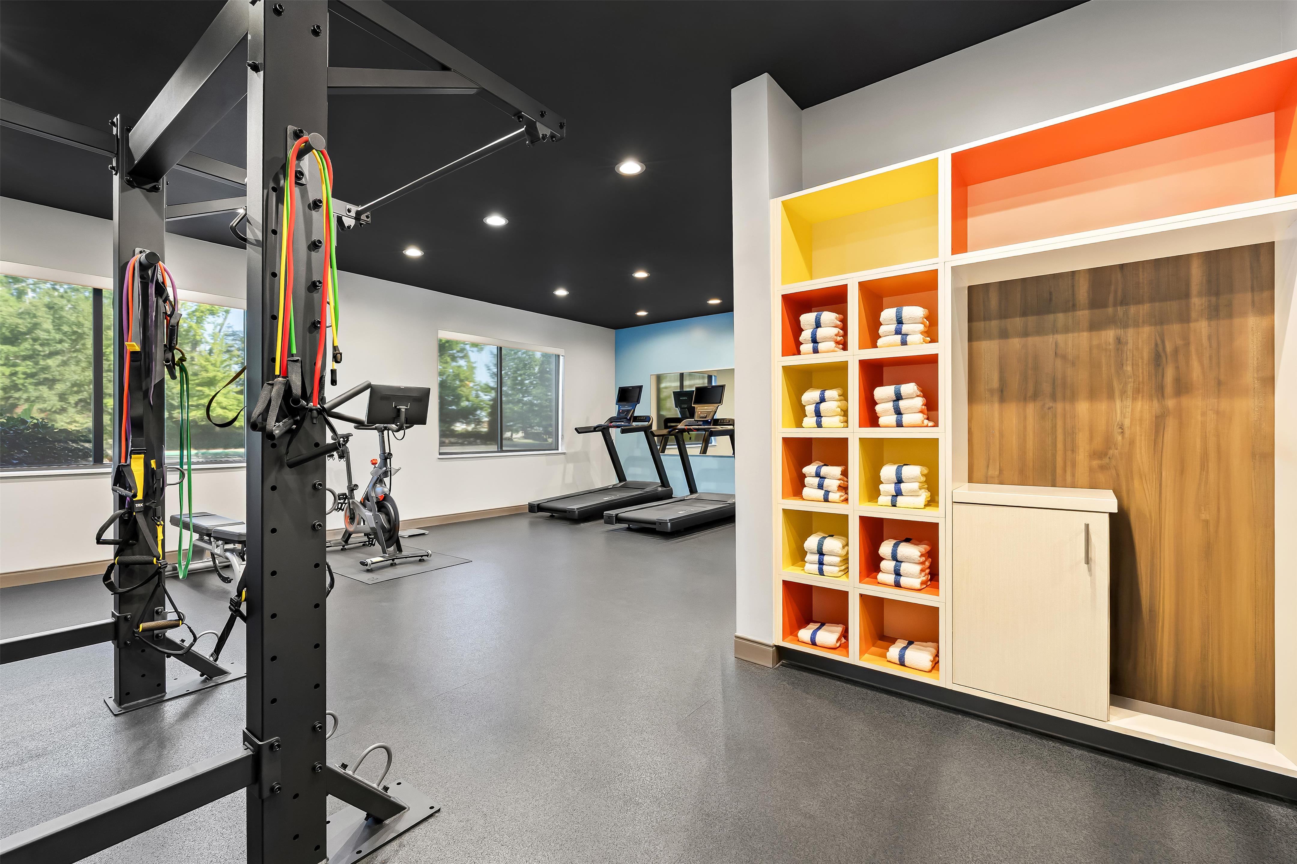 Health club fitness center gym | Tru by Hilton McDonough