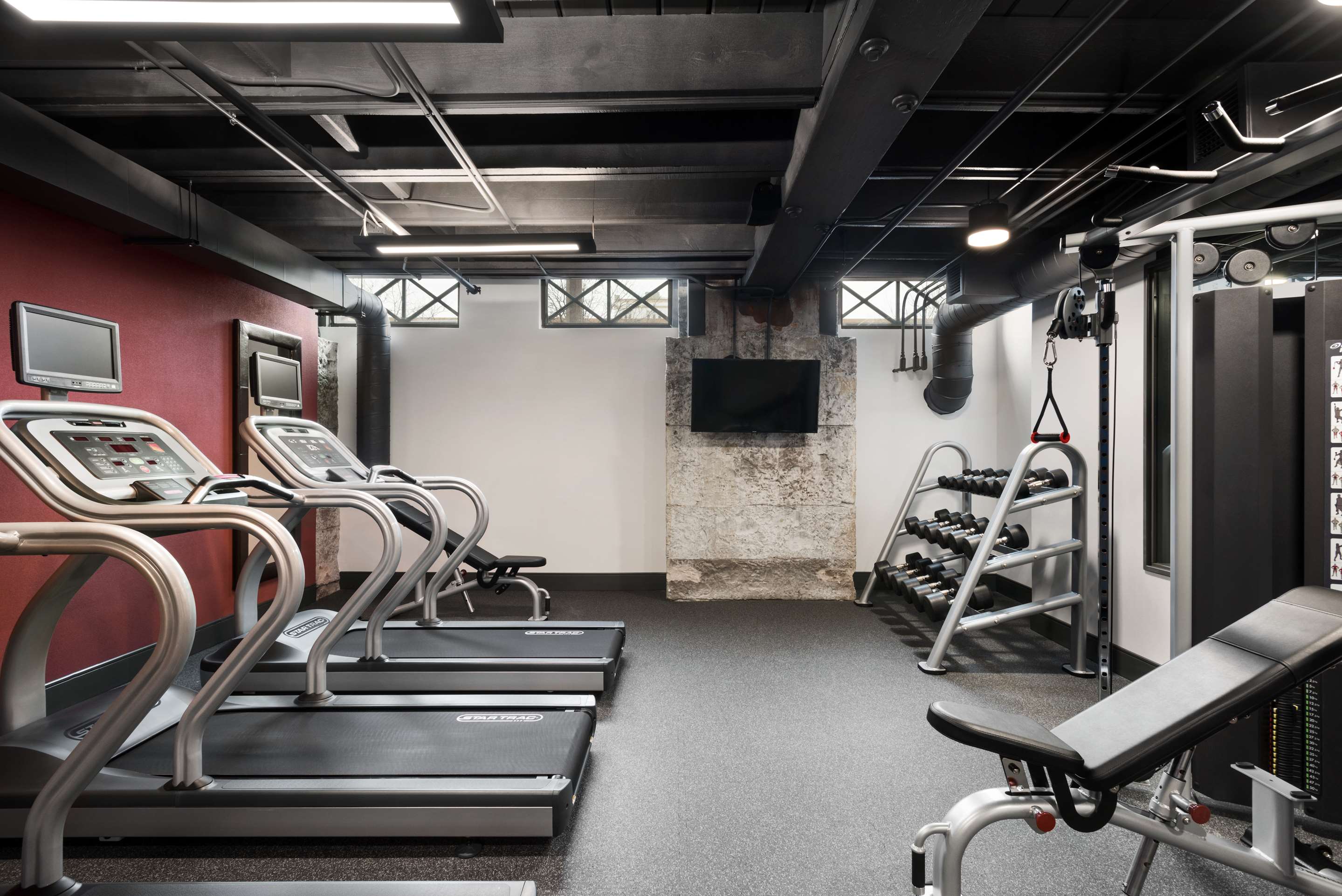 Health club fitness center gym