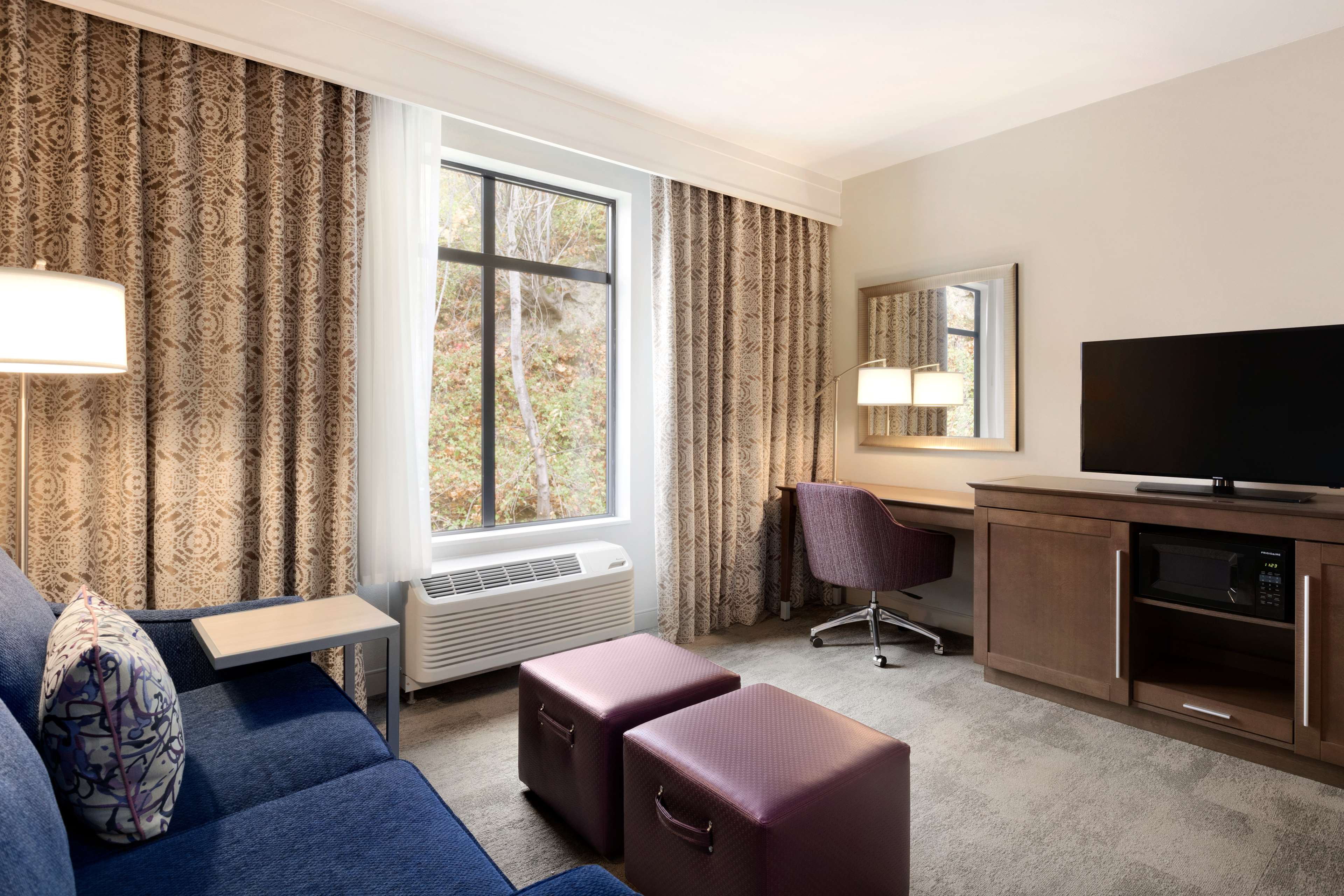 Hampton Inn and Suites Seattle/Renton Room Type - 1 KING SFBD/MIC/FRG NS