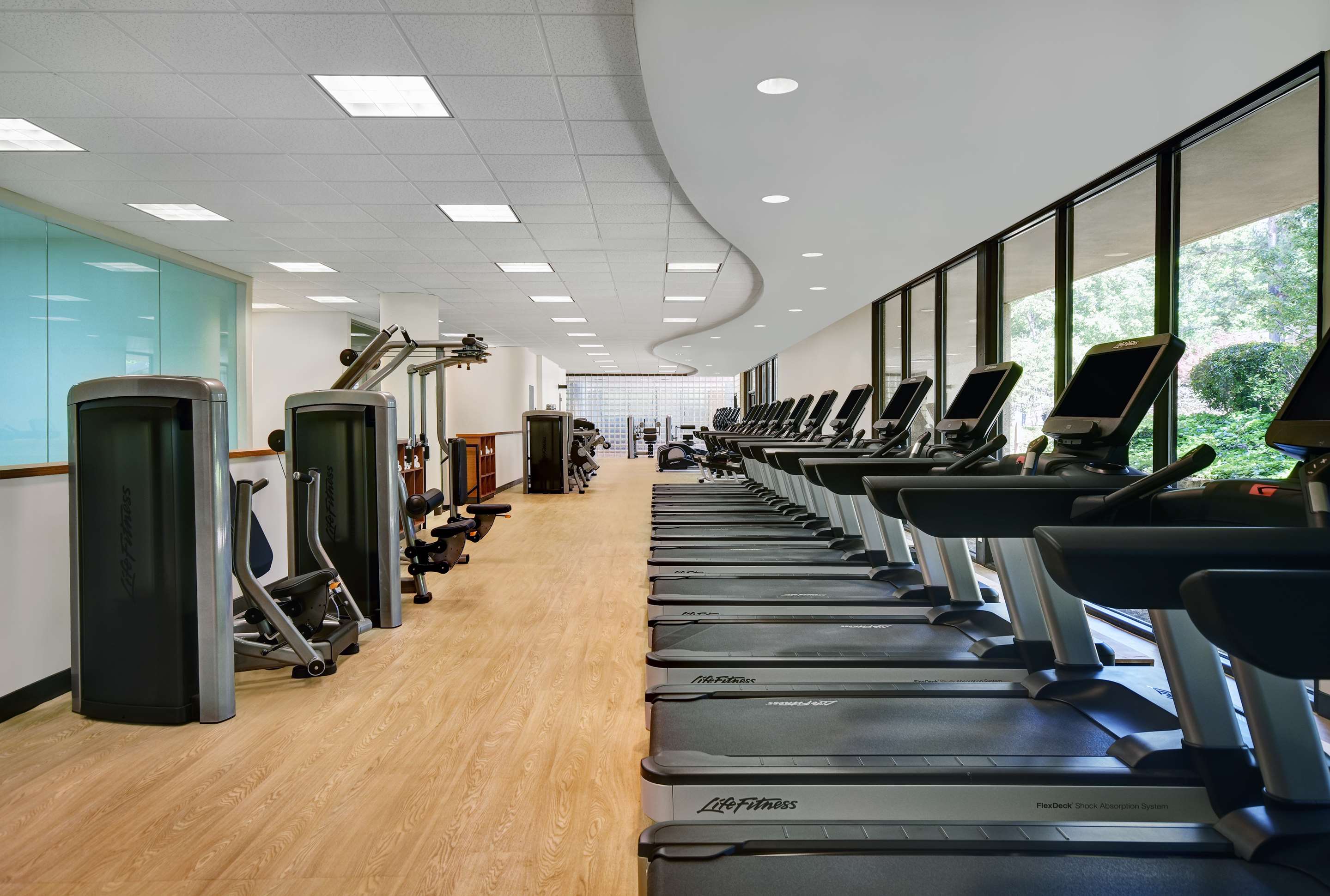 Health club fitness center gym