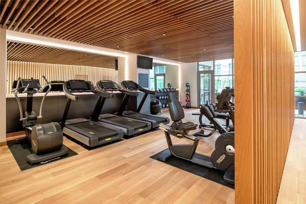 Fitness/ Exercise Room - Duniway Portland Hilton Hotel Downtown - I-405, Exit 2A