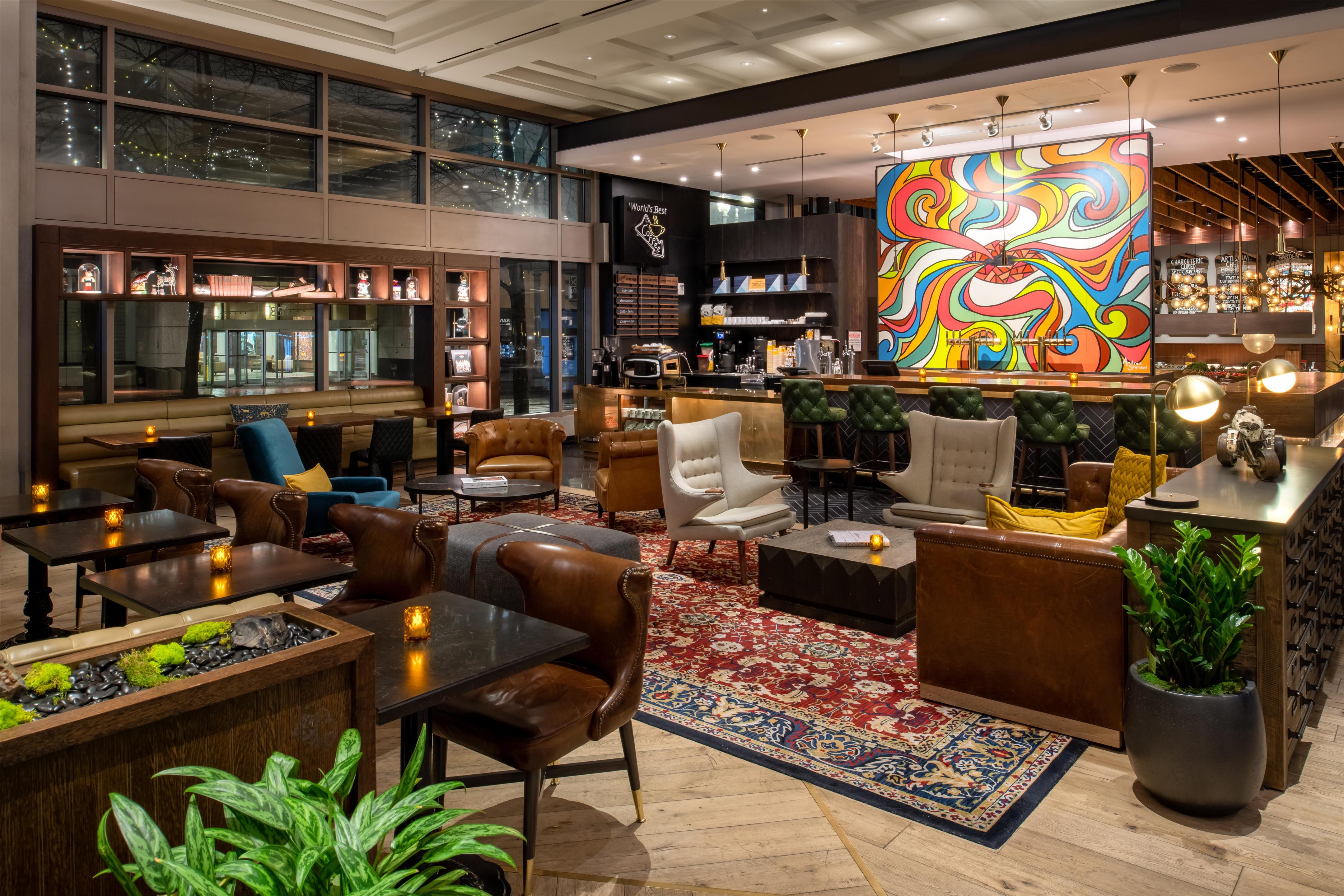 Lobby | The Duniway Portland A Hilton Hotel