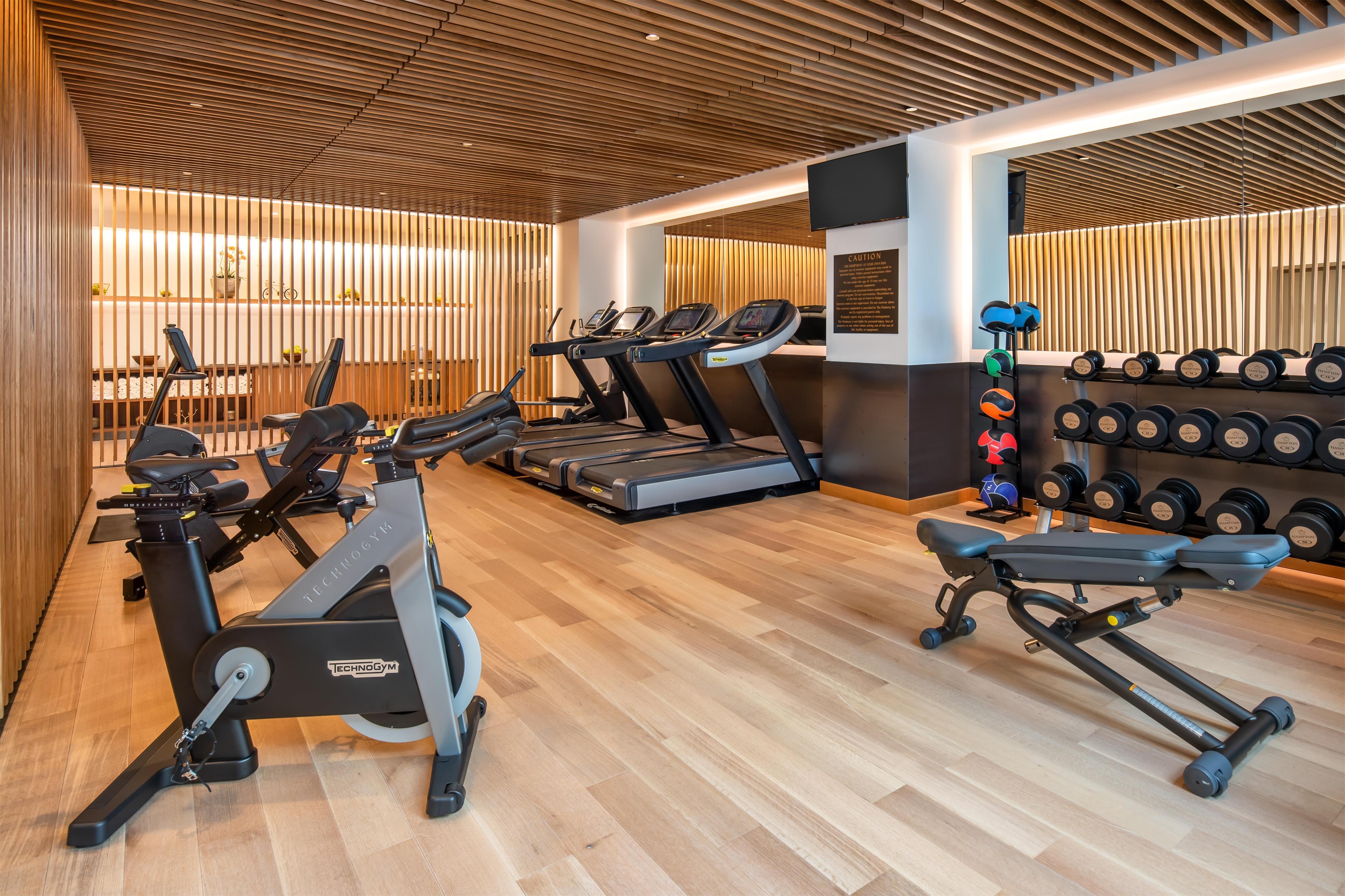 Health club fitness center gym | The Duniway Portland A Hilton Hotel