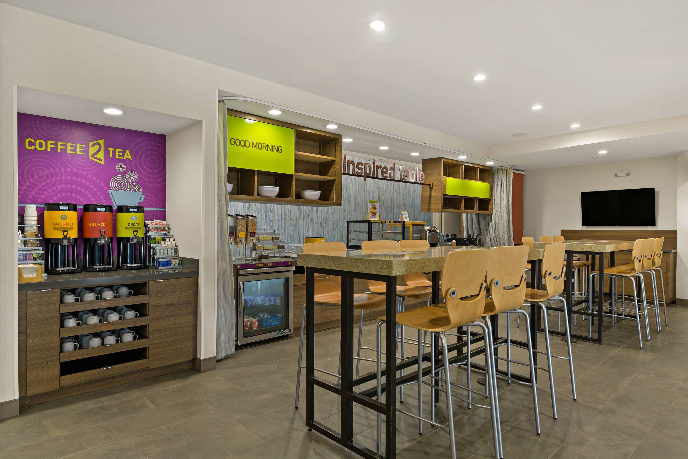 Breakfast Area | Home2 Suites by Hilton Baytown