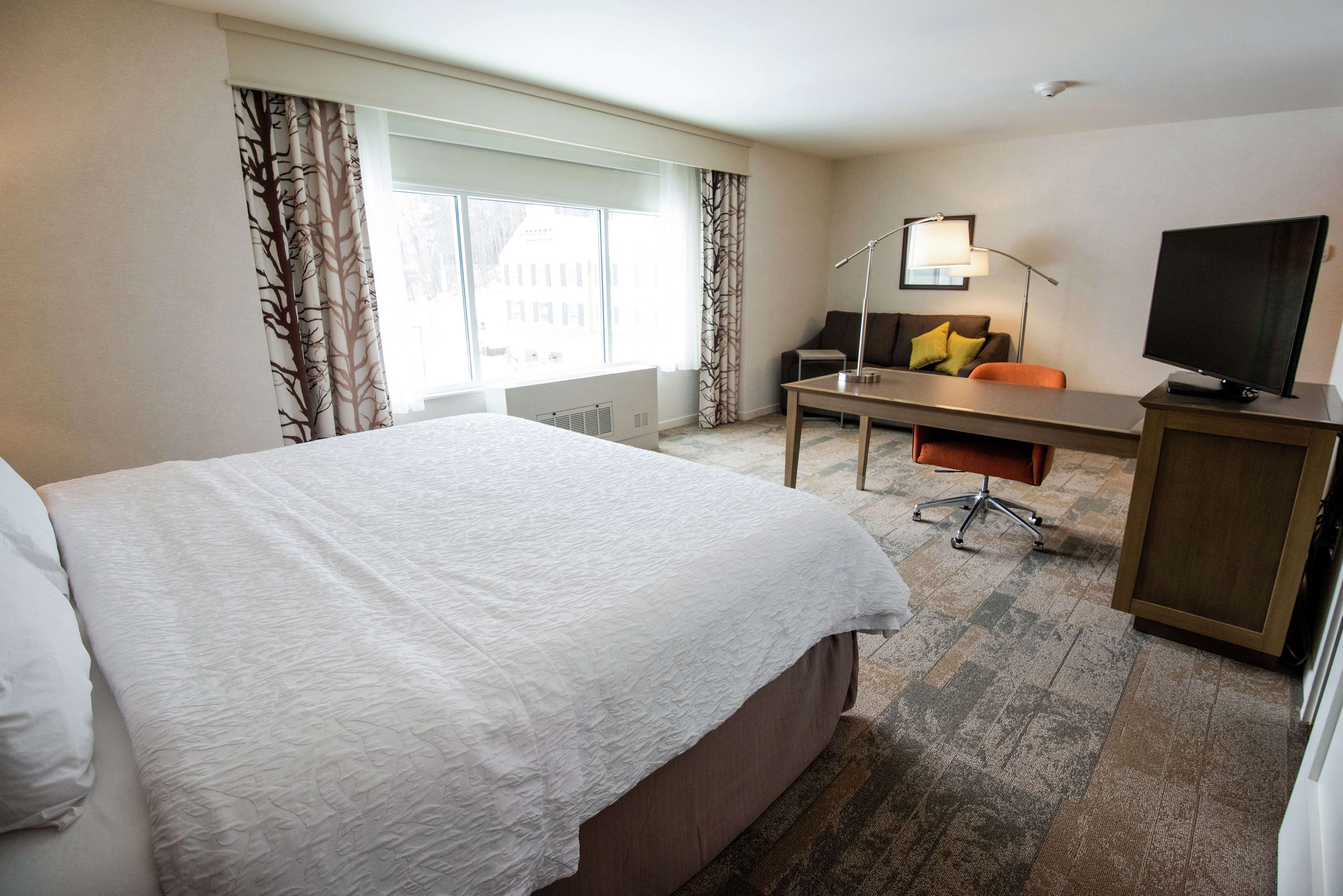 Hampton Inn & Suites by Hilton Manchester, Vt Room Type - 1KN STDO MIC FRIDG WTBR NS