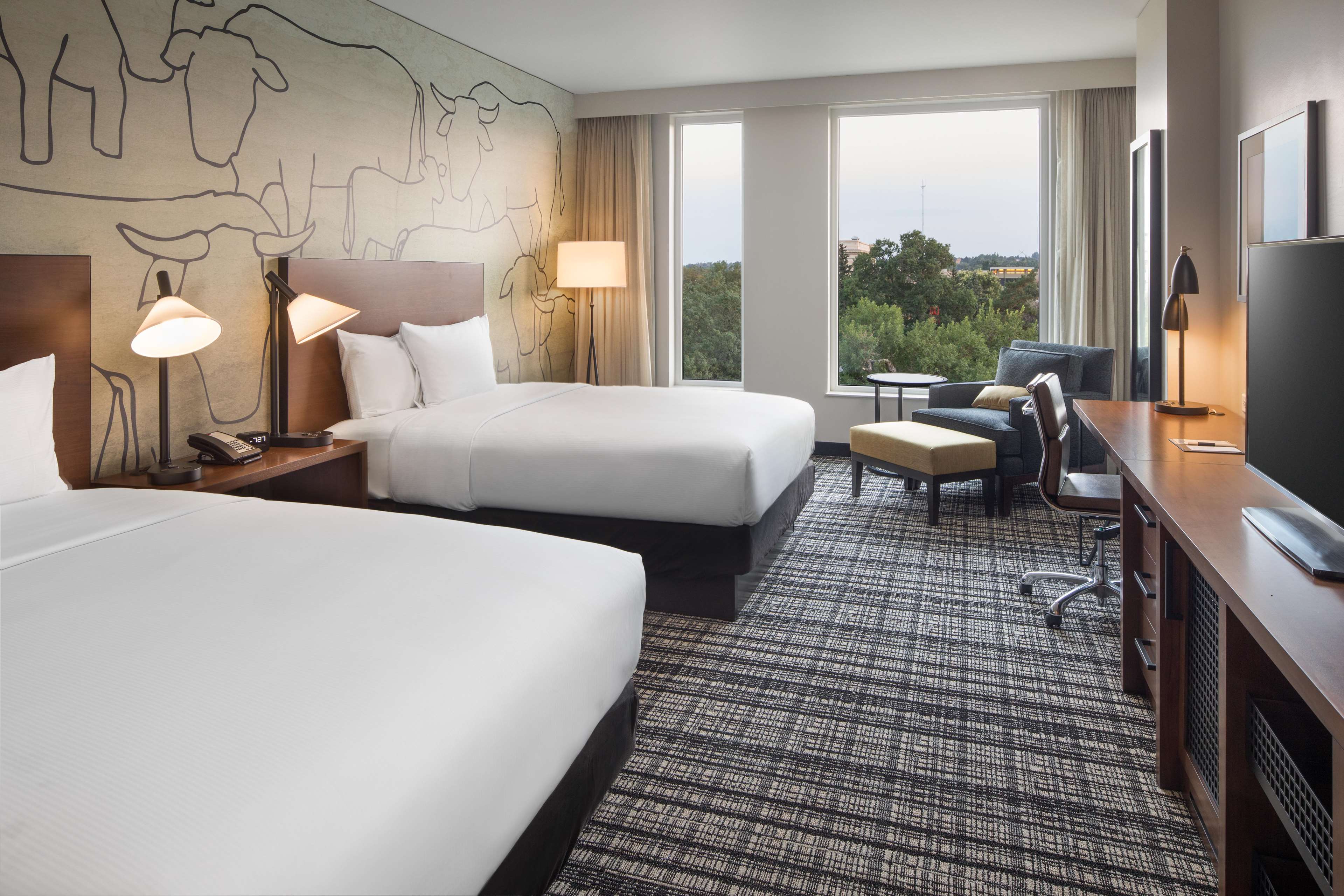 DoubleTree by Hilton Greeley at Lincoln Park Room Type - 2 QUEEN BEDS
