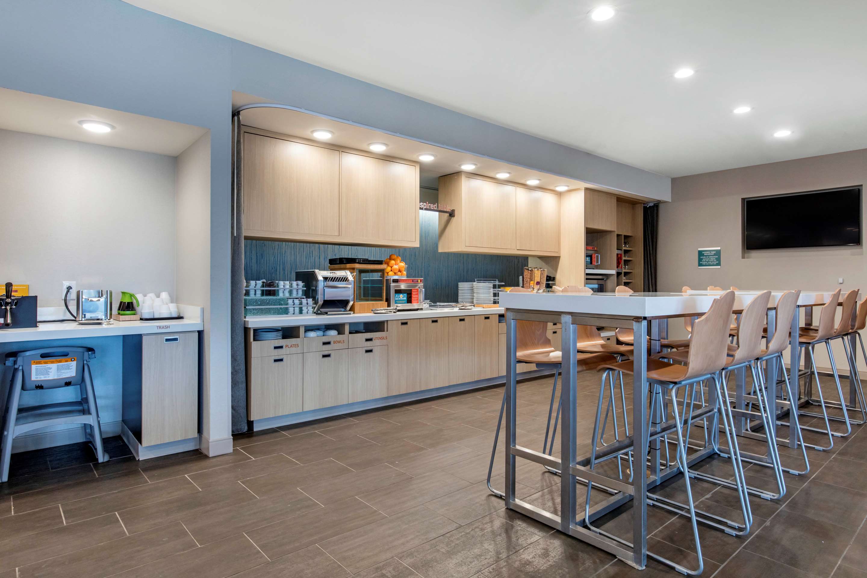 Breakfast Area | Home2 Suites by Hilton Olive Branch, MS